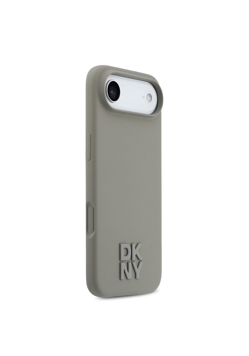 Apple iPhone 17 Air Kılıf DKNY Orijinal Lisanslı Manyetik Şarj Uyumlu Metal Logolu Silikon Kapak