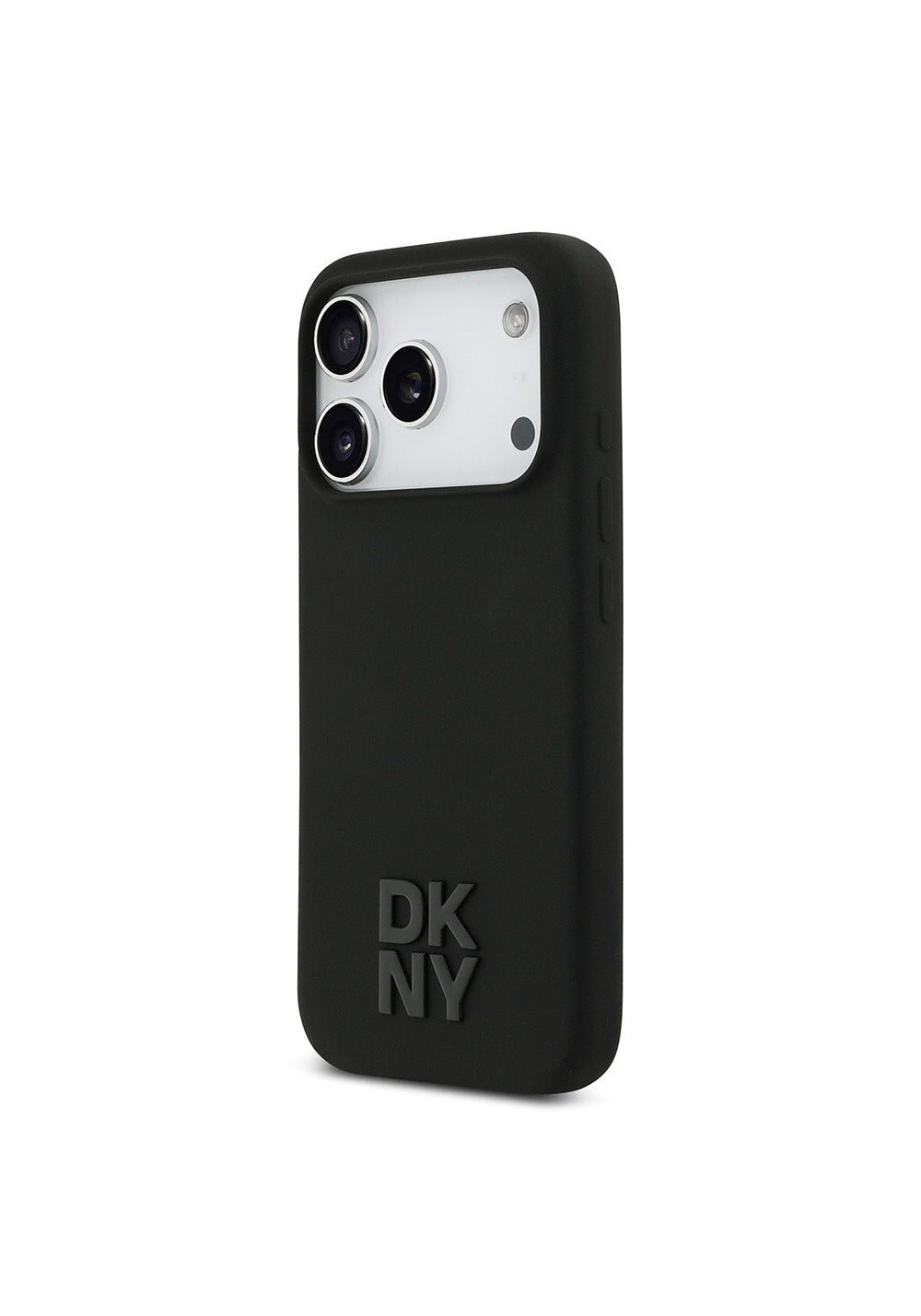 Apple iPhone 17 Pro Kılıf DKNY Orijinal Lisanslı Manyetik Şarj Uyumlu Metal Logolu Silikon Kapak