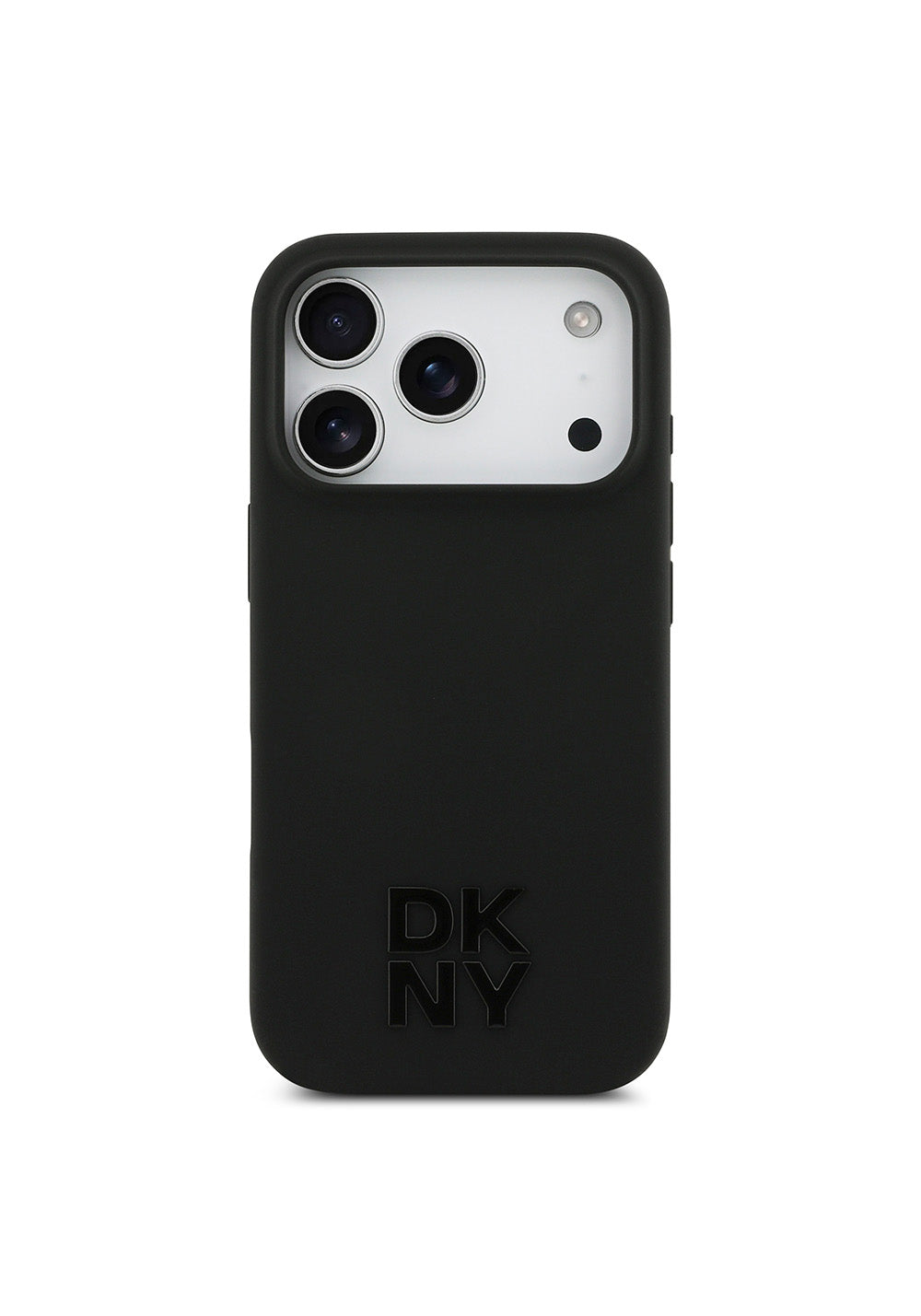 Apple iPhone 17 Pro Kılıf DKNY Orijinal Lisanslı Manyetik Şarj Uyumlu Metal Logolu Silikon Kapak