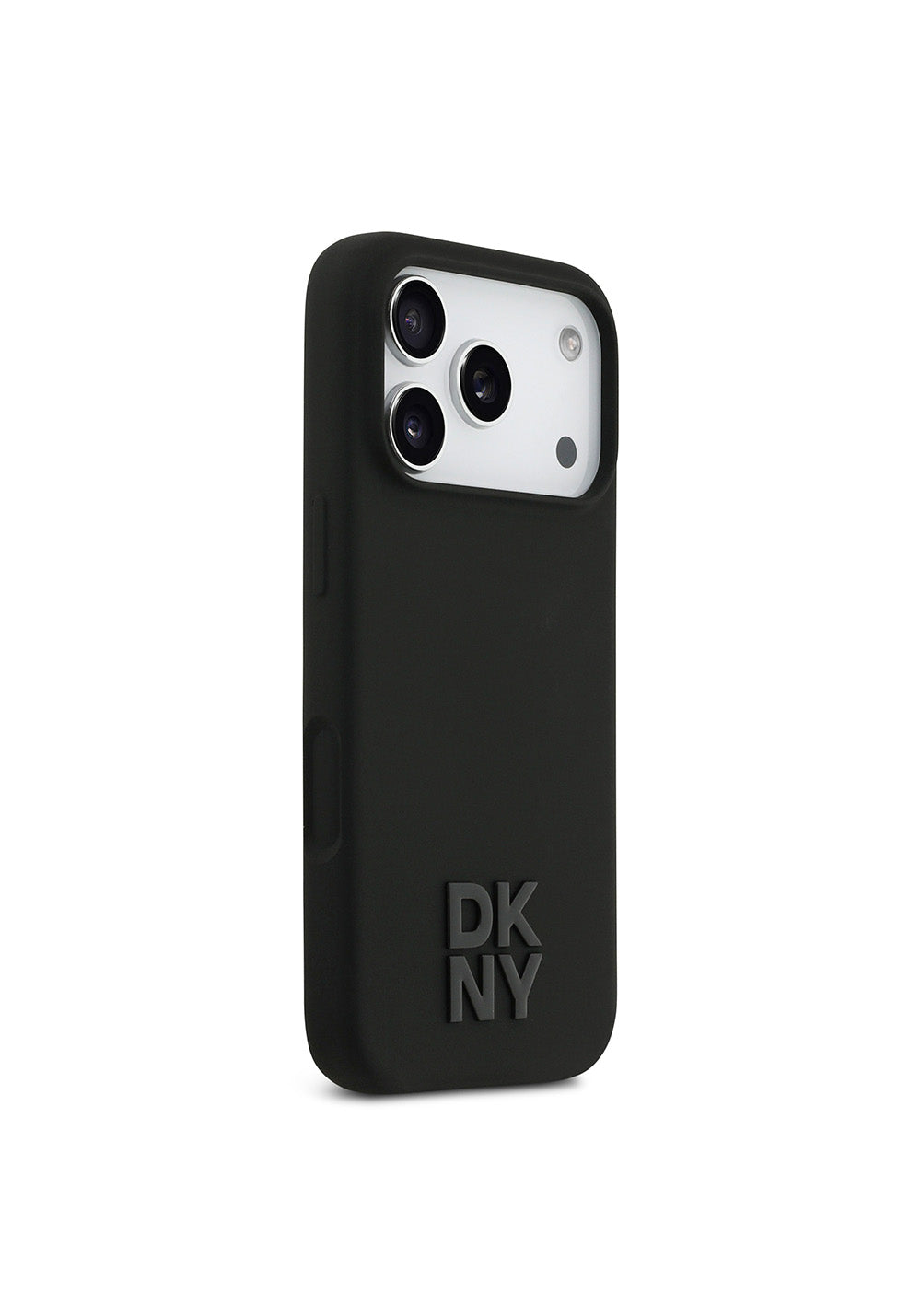 Apple iPhone 17 Pro Kılıf DKNY Orijinal Lisanslı Manyetik Şarj Uyumlu Metal Logolu Silikon Kapak