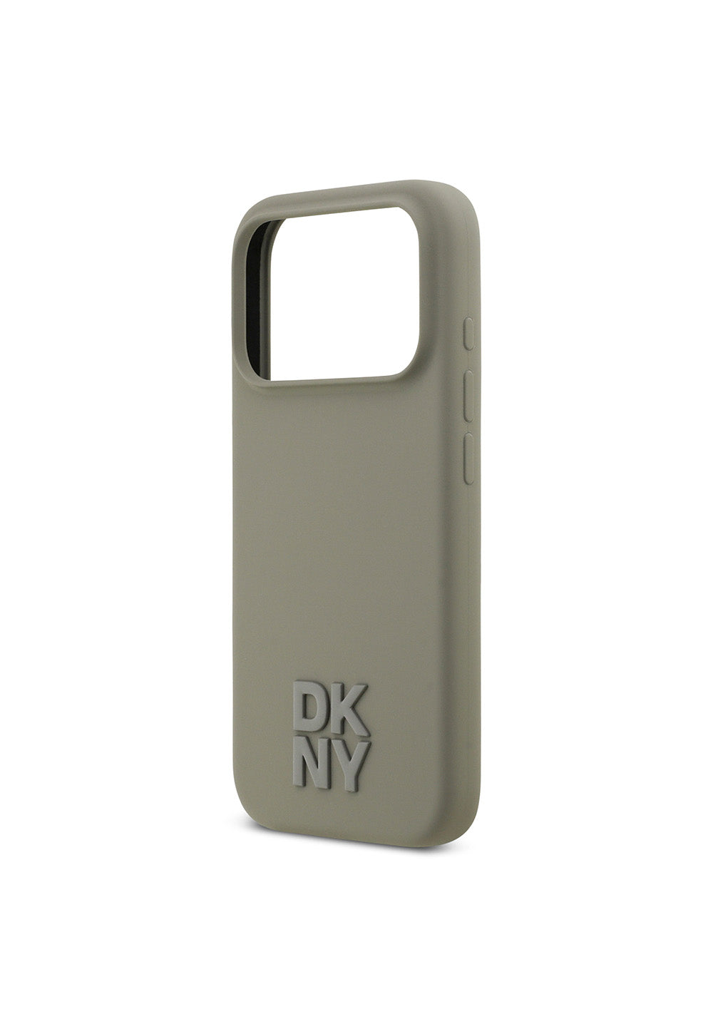 Apple iPhone 17 Pro Kılıf DKNY Orijinal Lisanslı Manyetik Şarj Uyumlu Metal Logolu Silikon Kapak