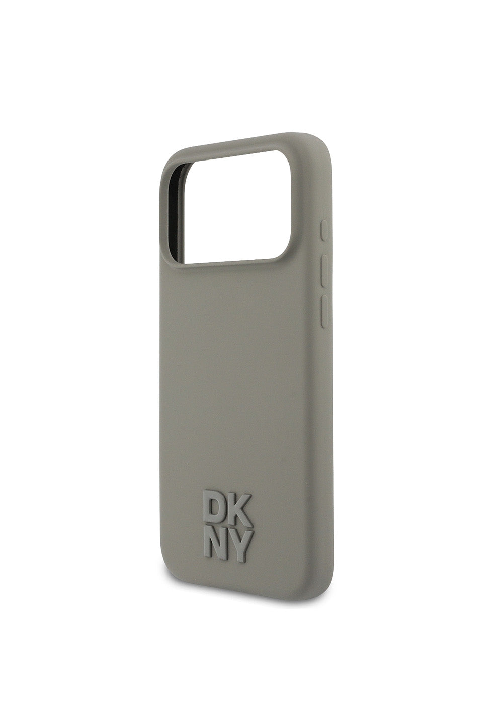 Apple iPhone 17 Pro Max Kılıf DKNY Orijinal Lisanslı Manyetik Şarj Uyumlu Metal Logolu Silikon Kapak