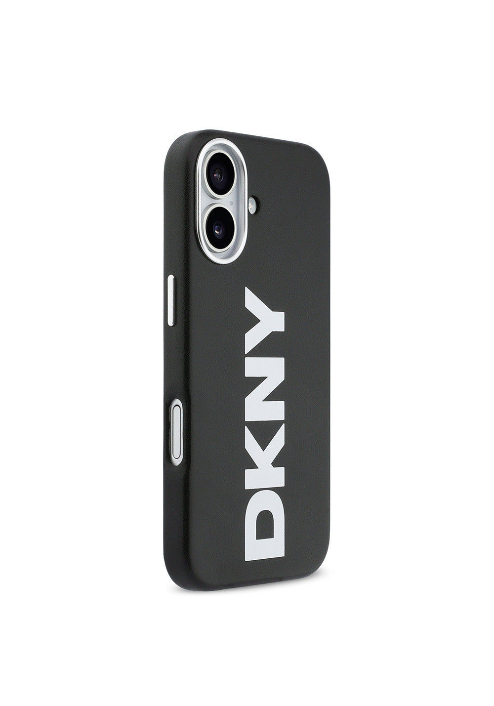 Apple iPhone 17 Kılıf DKNY Orijinal Lisanslı Manyetik Şarj Uyumlu PU Büyük Dikey Logolu Kapak