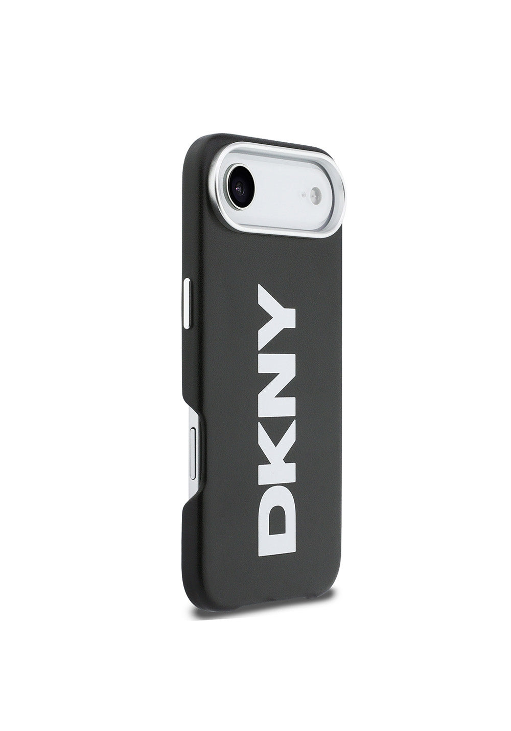Apple iPhone 17 Air Kılıf DKNY Orijinal Lisanslı Manyetik Şarj Uyumlu PU Büyük Dikey Logolu Kapak