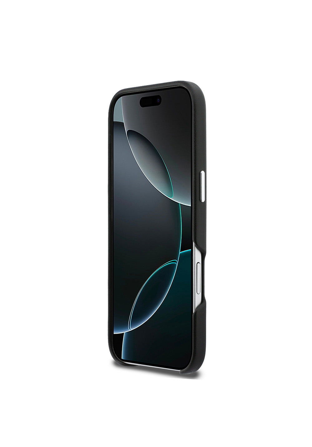 Apple iPhone 17 Air Kılıf DKNY Orijinal Lisanslı Manyetik Şarj Uyumlu PU Büyük Dikey Logolu Kapak