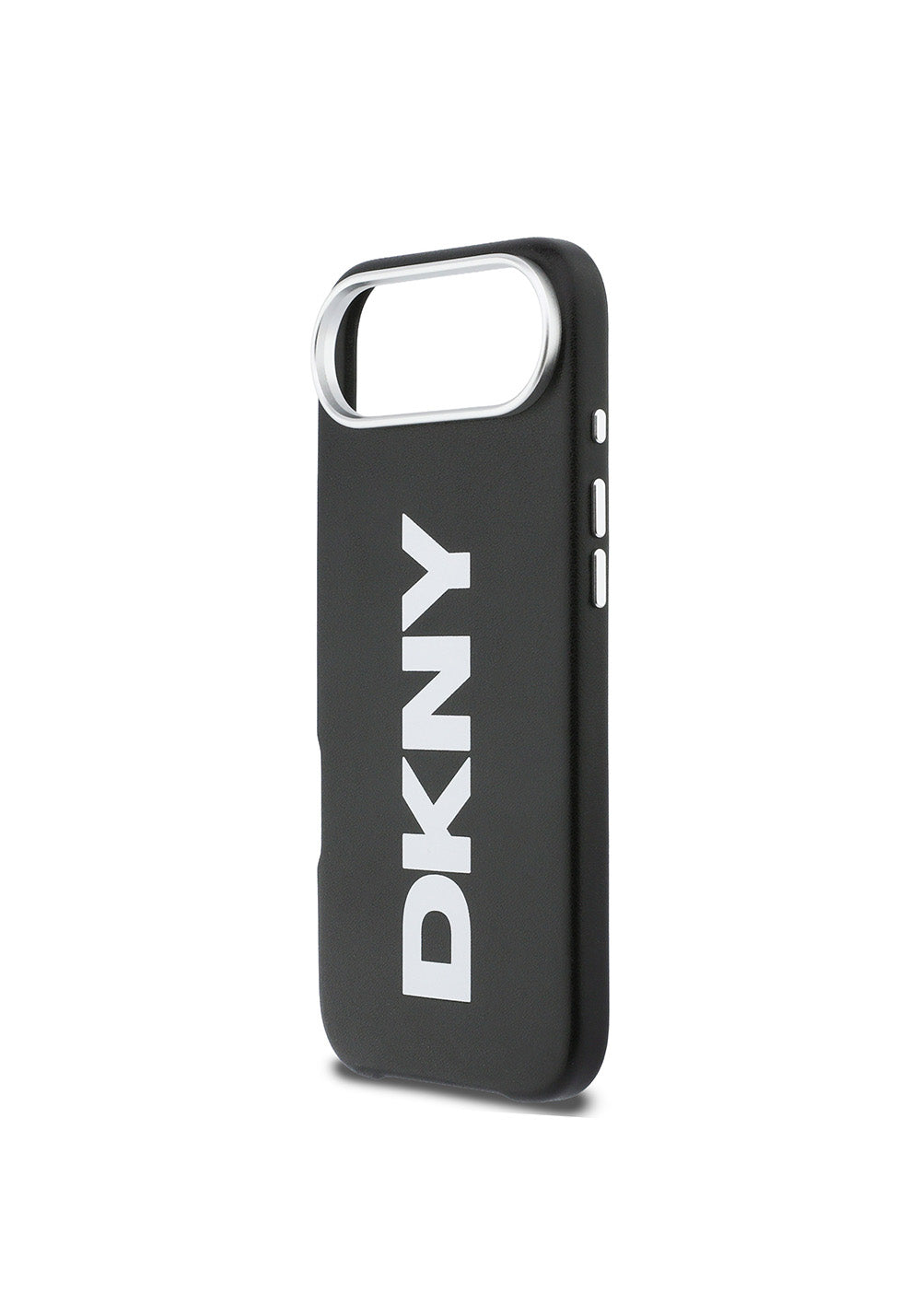 Apple iPhone 17 Air Kılıf DKNY Orijinal Lisanslı Manyetik Şarj Uyumlu PU Büyük Dikey Logolu Kapak