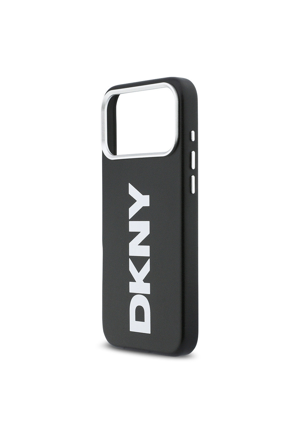 Apple iPhone 17 Pro Max Kılıf DKNY Orijinal Lisanslı Manyetik Şarj Uyumlu PU Büyük Dikey Logolu Kapak