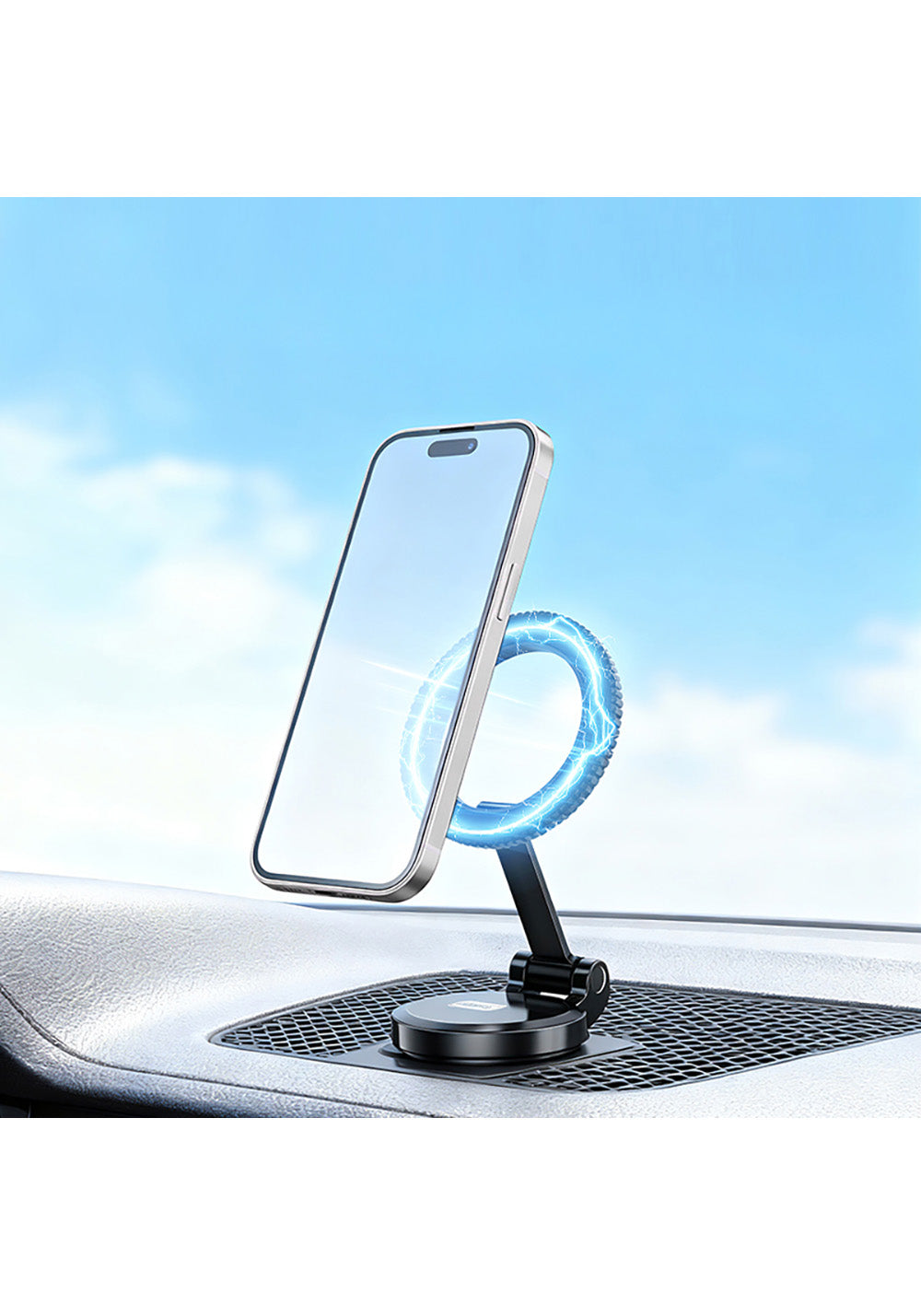 Go Des GD-HD242 360 Derece Dönebilen Düz Zemin Araç Telefon Tutucu