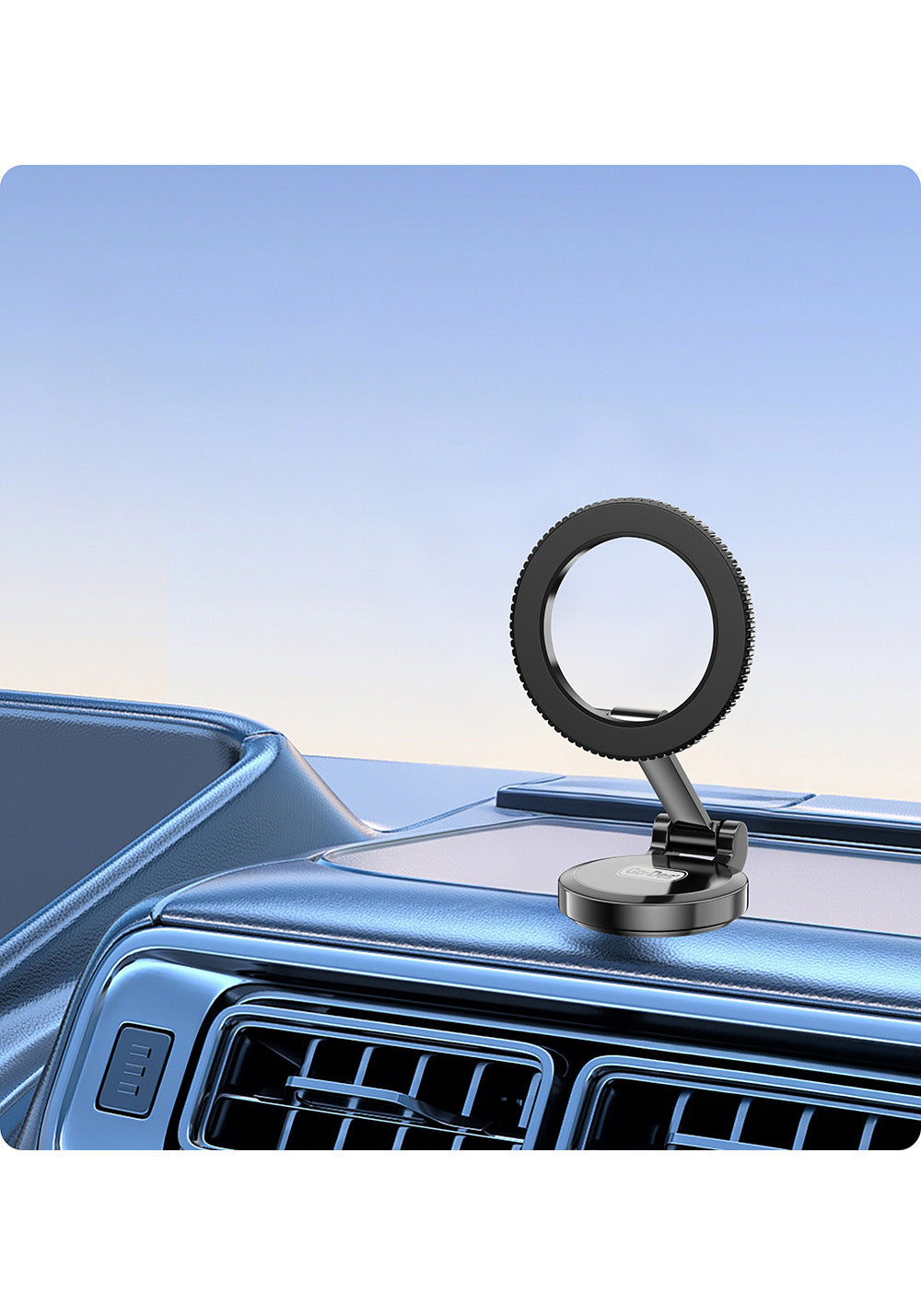 Go Des GD-HD242 360 Derece Dönebilen Düz Zemin Araç Telefon Tutucu