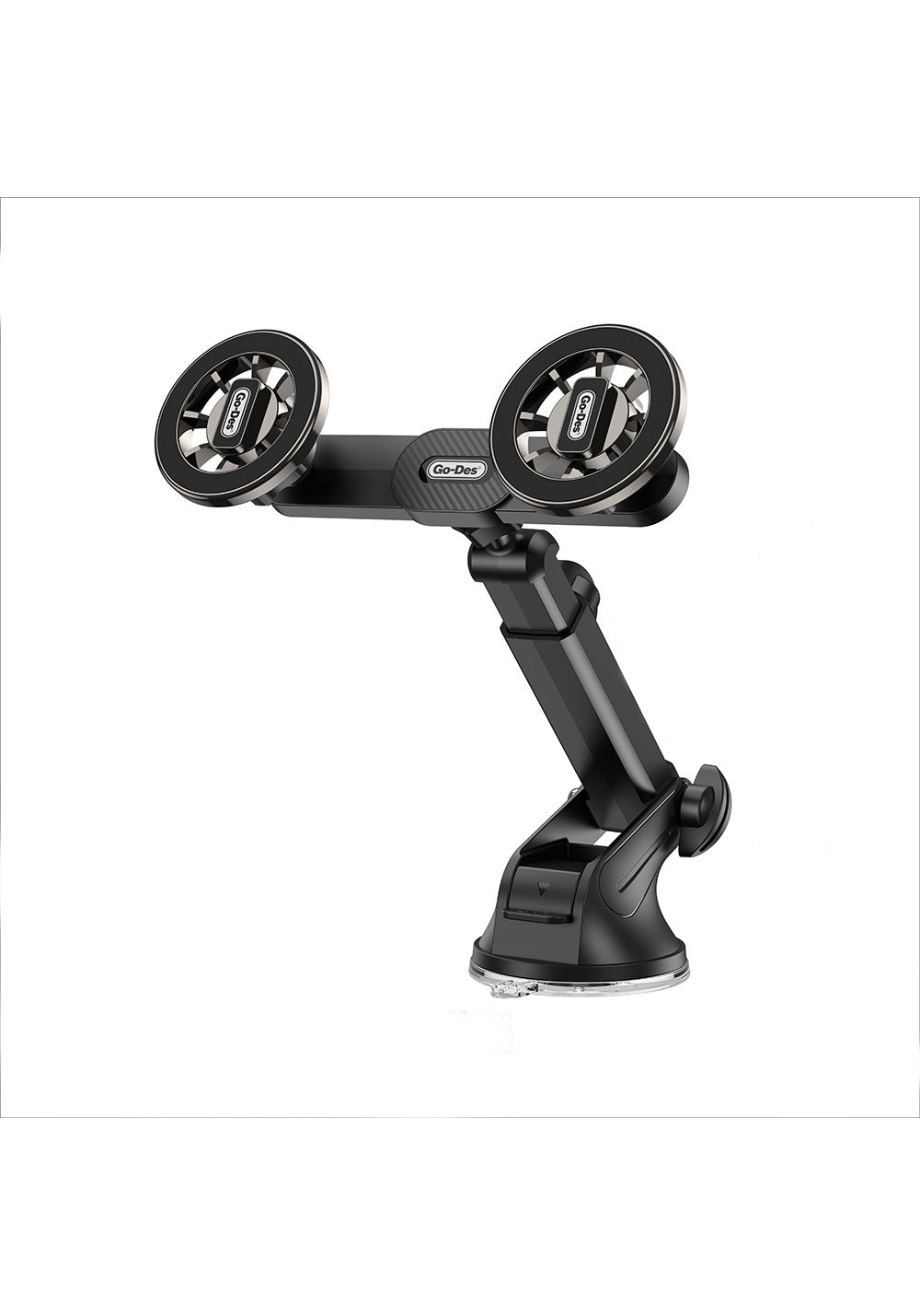 Go Des GD-HD363 360 Derece Dönebilen Uzatılabilir 2in1 Araç Telefon Tutucu