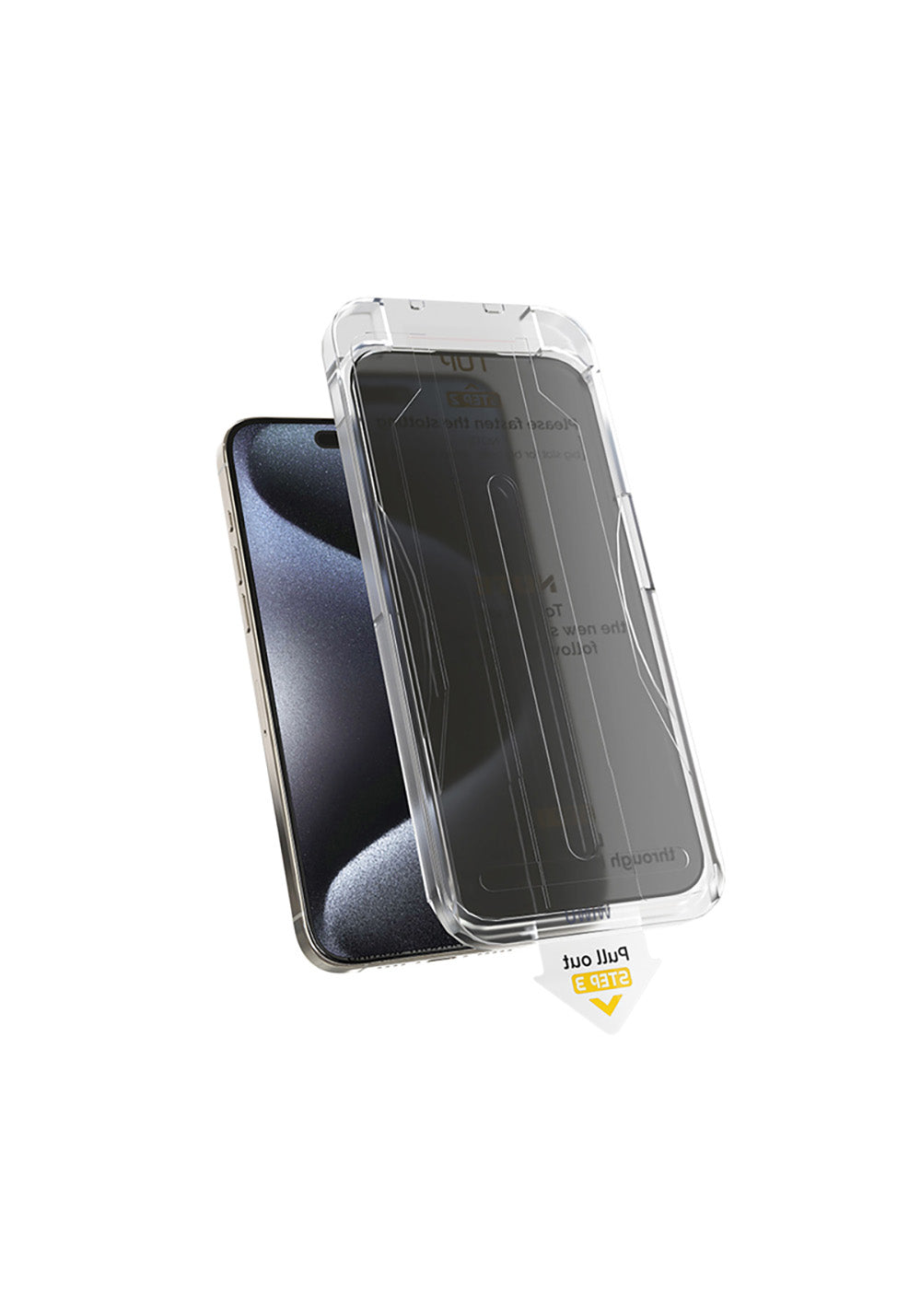 Apple iPhone 17 Pro Wiwu Wi-SQ009 Easy Install iPrivacy 360° Anti-Peep Oleofobik Temperli Cam Ekran Koruyucu + Kolay Uygulama Aparatlı
