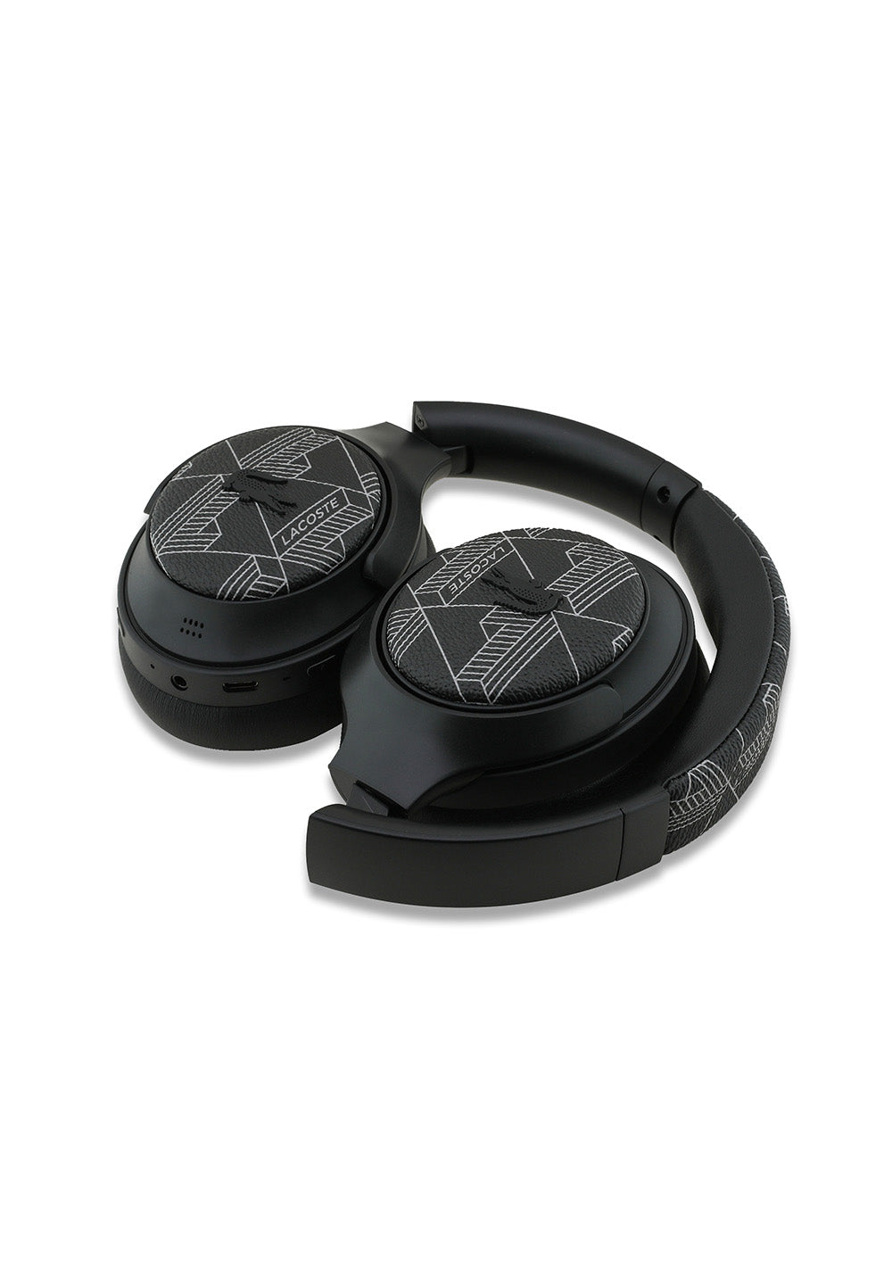 Lacoste Orijinal Lisanslı LH01 ANC Taşıma Çantalı Katlanabilir Kulak Üstü Bluetooth Kulaklık v5.4