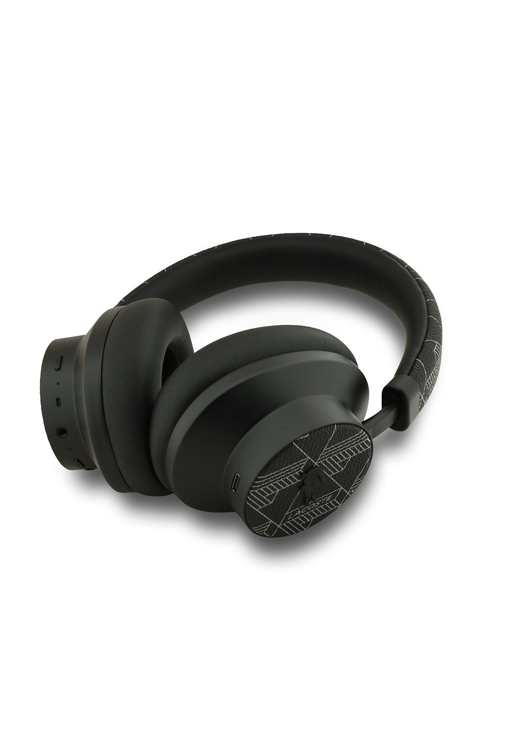 Lacoste Orijinal Lisanslı LH02 ANC Taşıma Çantalı Ayarlanabilir Kulak Üstü Bluetooth Kulaklık v5.4