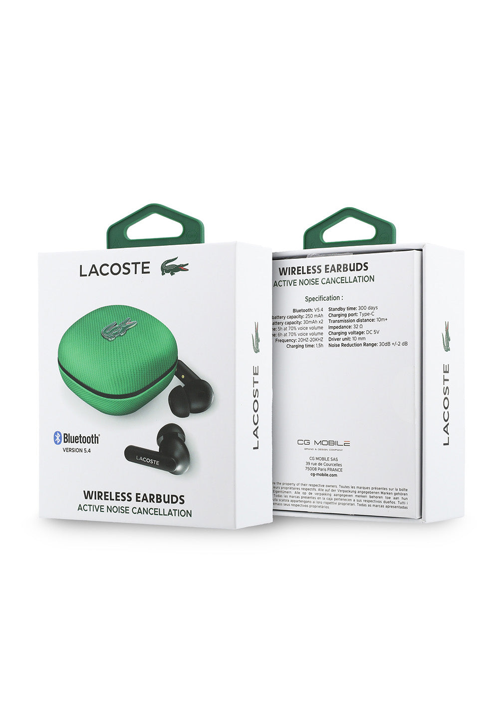 Lacoste Orijinal Lisanslı Logolu ANC Özellikli TWS Kulak İçi Bluetooth Kulaklık
