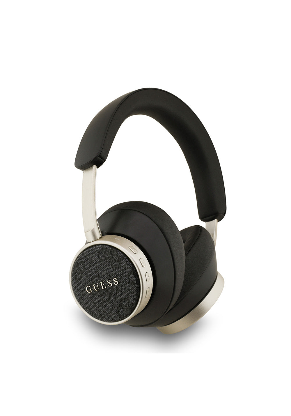 Guess Orijinal Lisanslı Ayarlanabilir 4G Desenli Metal Klasik Logolu Kulak Üstü Bluetooth Kulaklık