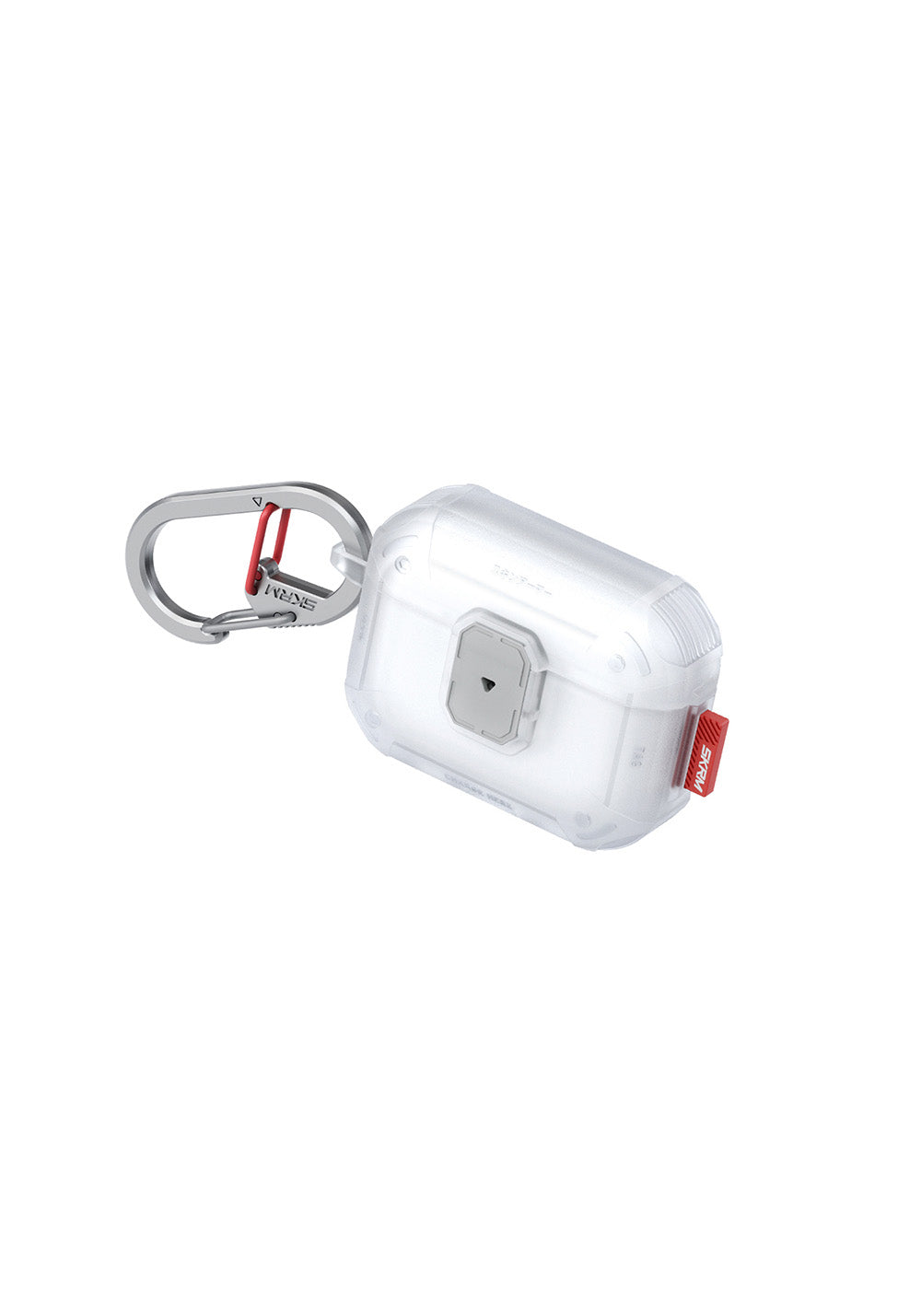 Apple Airpods Pro 3 Kılıf Airbagli Yivli Köşe Kilit Tasarımlı 360 Derece Koruma Skinarma Mecha LE Kılıf
