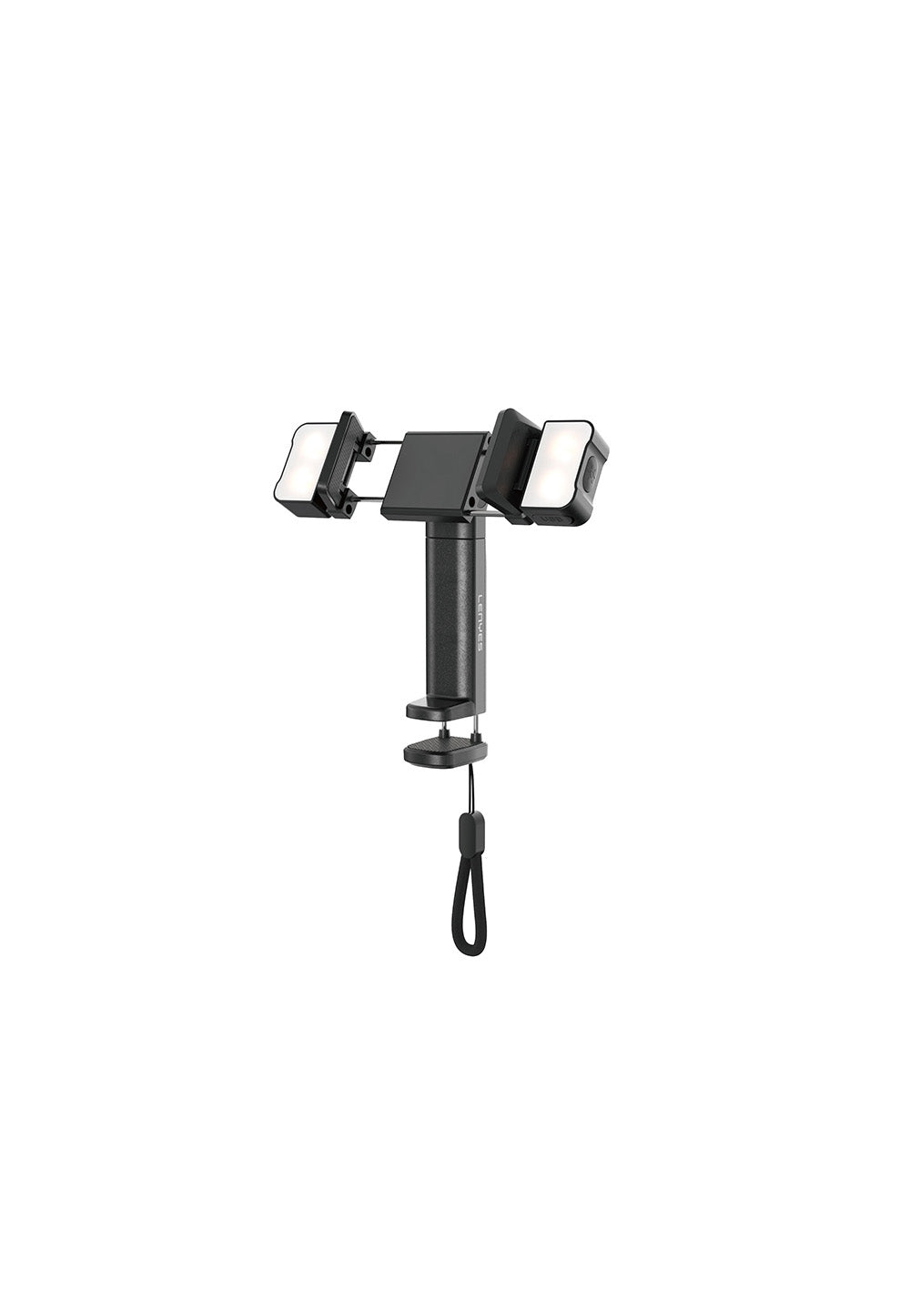 Lenyes CR204 360° Dönebilen Işıklı Seyahat Telefon Tutucu ve Standı
