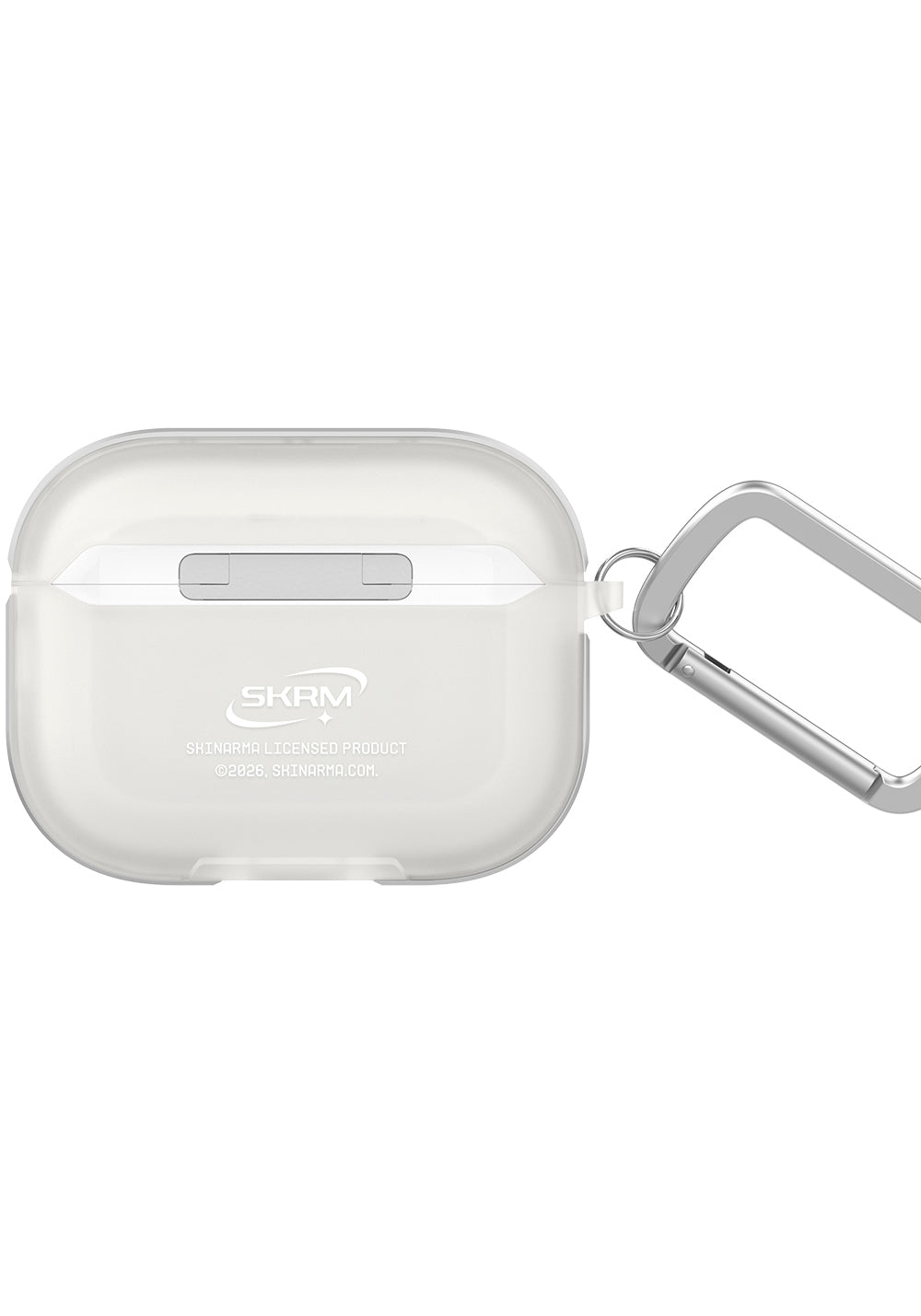 Apple Airpods Pro 3 Kılıf Skinarma Transparan Mat Tasarım Kinzoku Kılıf