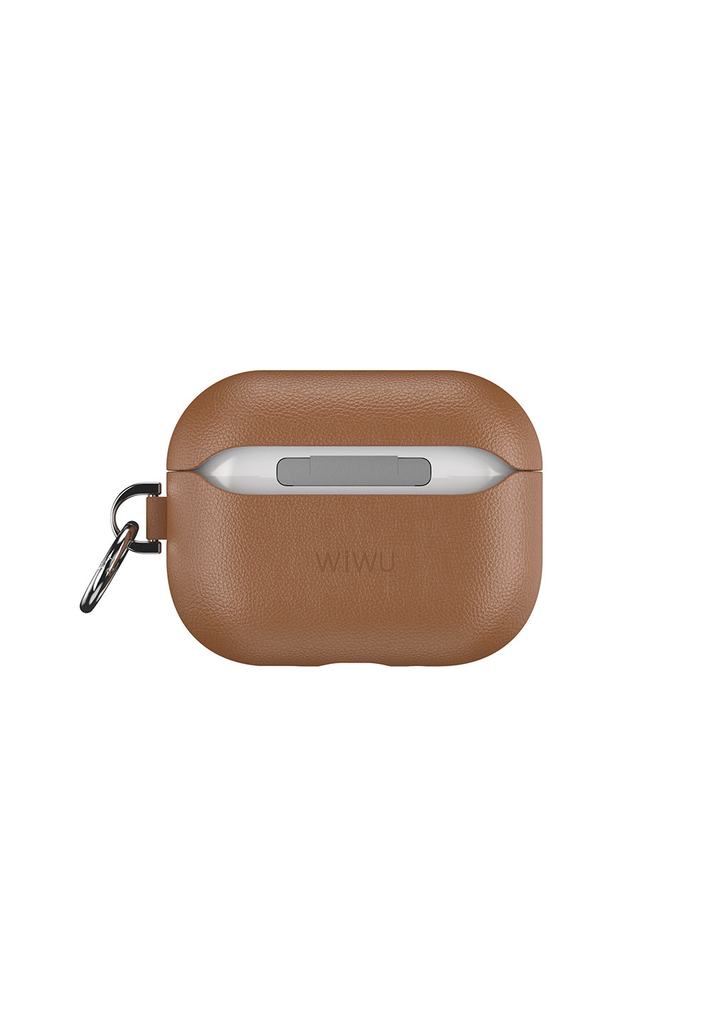 Apple AirPods Pro 3 Wiwu HC-201 Parmak İzi Bırakmayan Deri Kılıf