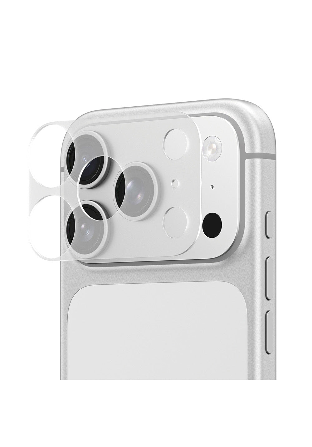 Apple iPhone 17 Pro Max Amazingthing Parmak İzi Bırakmayan Kamera Lens Çerçeve Koruyucu