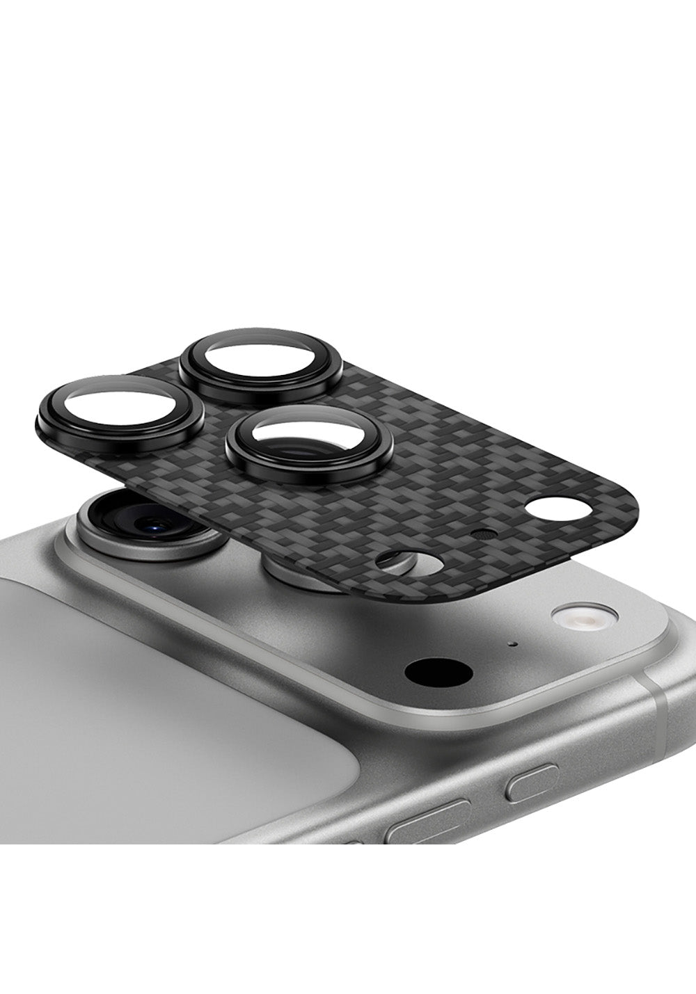 Apple iPhone 17 Pro Benks ArmorWarrior ArmorGrid Serisi Kevlar Kamera Lens Koruyucu