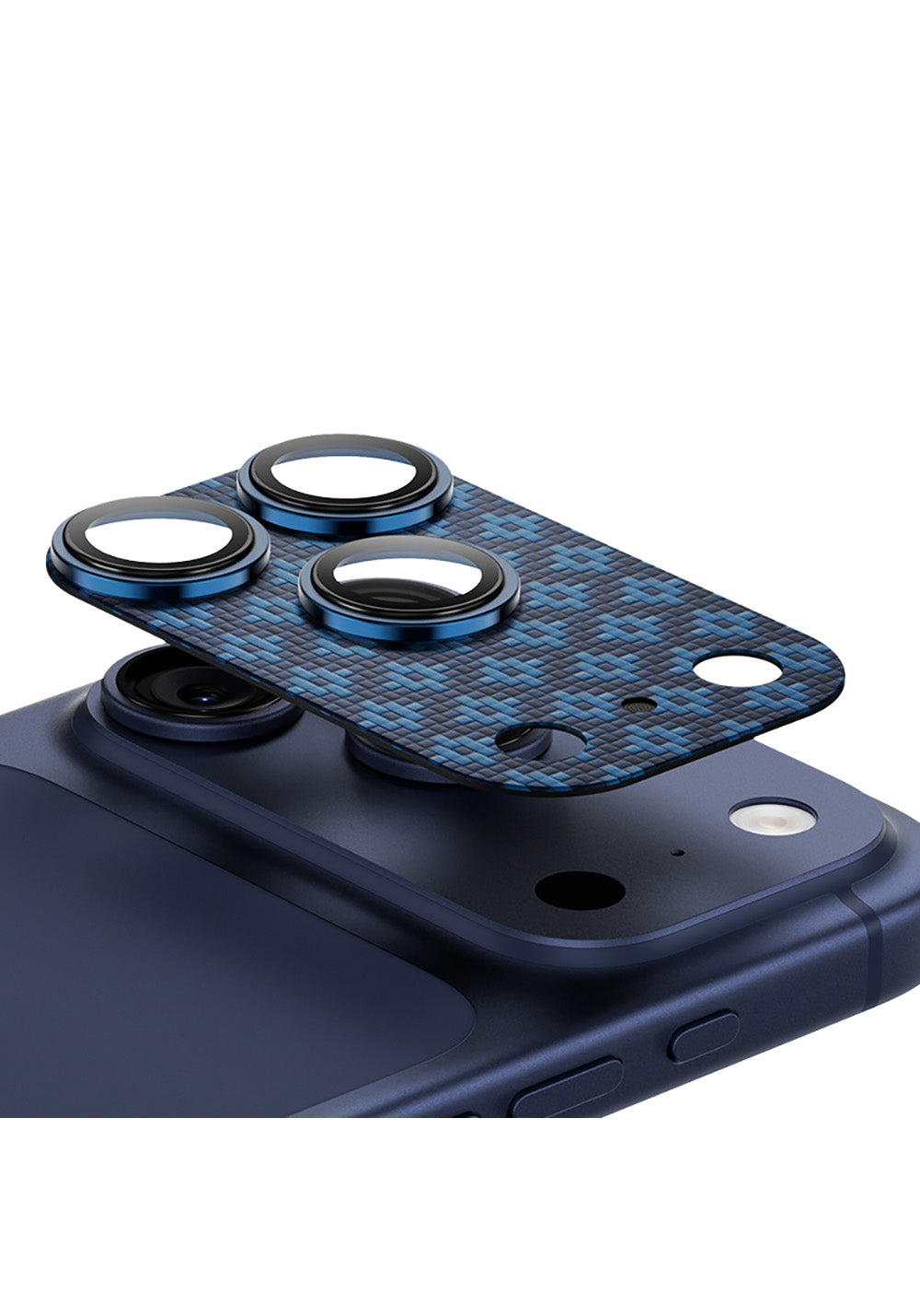 Apple iPhone 17 Pro Benks ArmorWarrior ArmorGrid Serisi Kevlar Kamera Lens Koruyucu