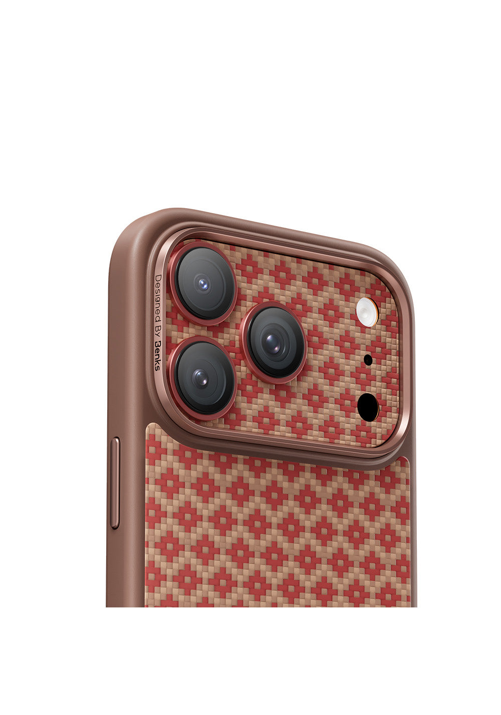 Apple iPhone 17 Pro Benks ArmorWarrior ArmorGrid Serisi Kevlar Kamera Lens Koruyucu