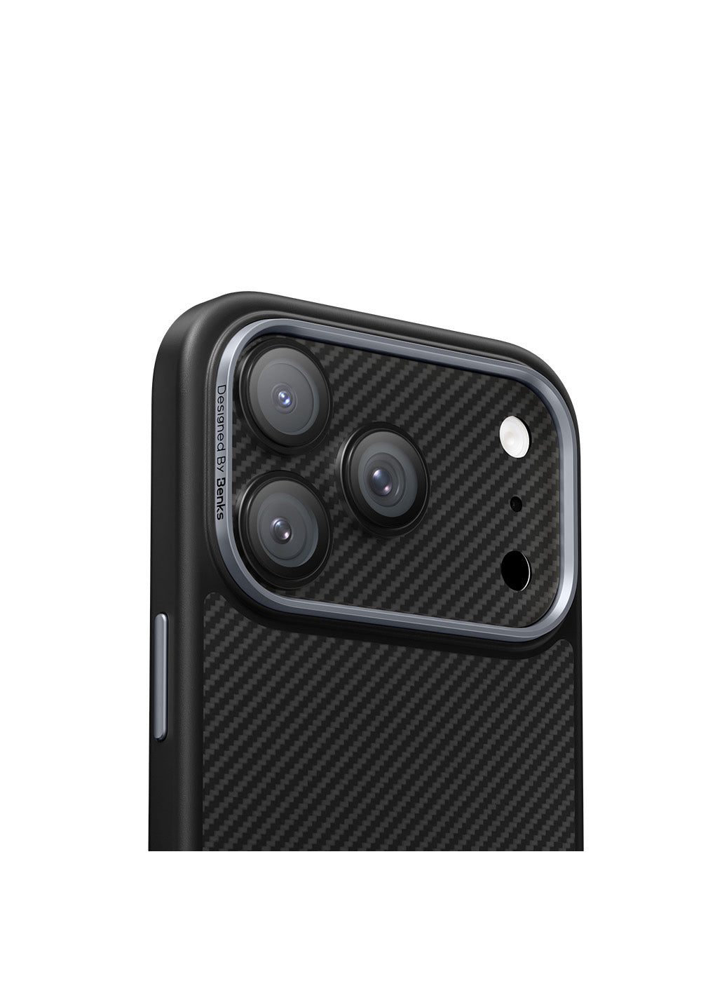 Apple iPhone 17 Pro Benks ArmorWarrior Serisi 600D Kevlar Kamera Lens Koruyucu