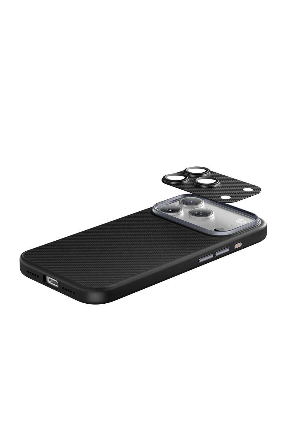 Apple iPhone 17 Pro Max Benks ArmorWarrior Serisi 600D Kevlar Kamera Lens Koruyucu