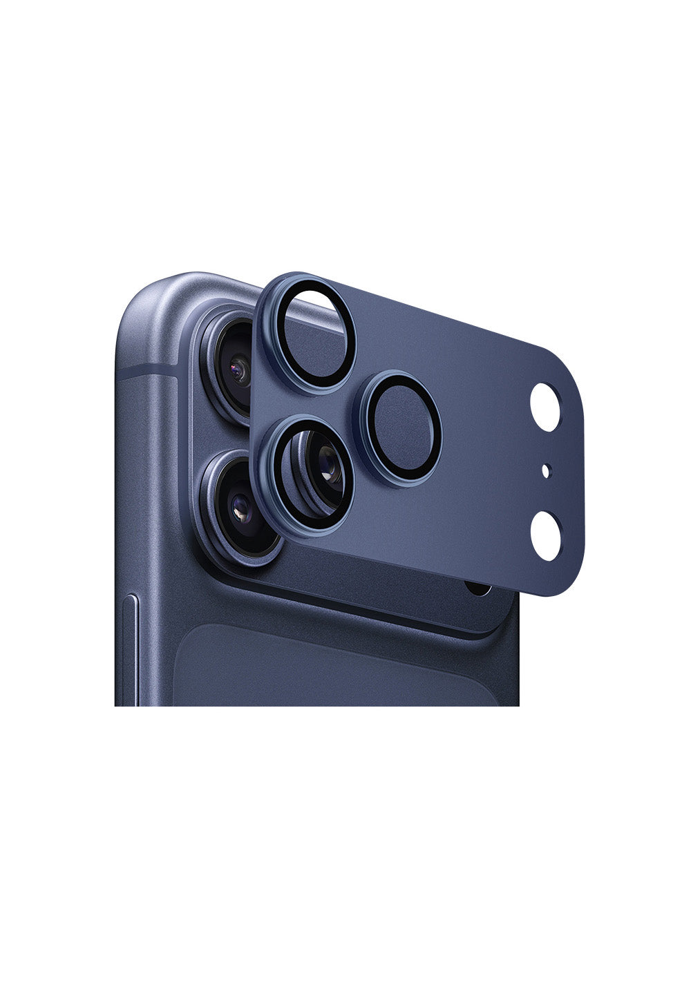 Apple iPhone 17 Pro Max Go Des FC007 Titanyum Serisi Anti Reflective Kamera Lens Koruyucu