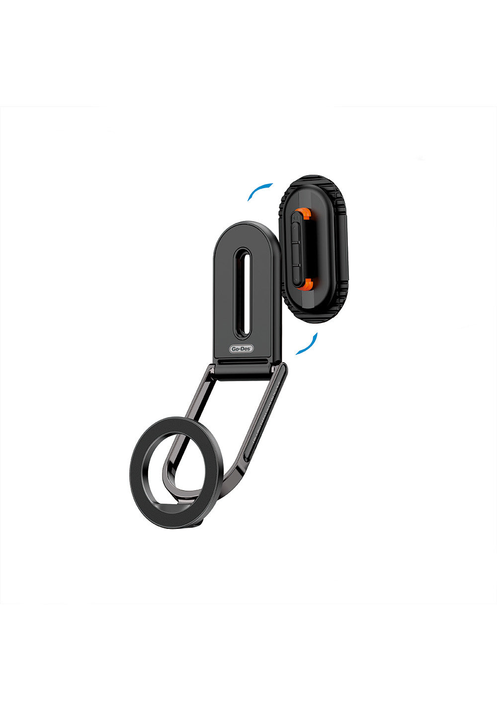 Go Des GD-HD273 Katlanabilir Magnetik Düz Zemin Araç Telefon Tutucu