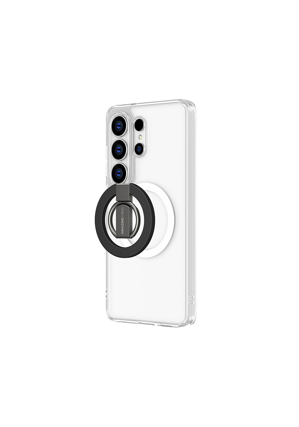 Galaxy S26 Ultra Kılıf Manyetik Şarj Uyumlu Yüzük Standlı Amazingthing Minimal Grip Serisi Kapak