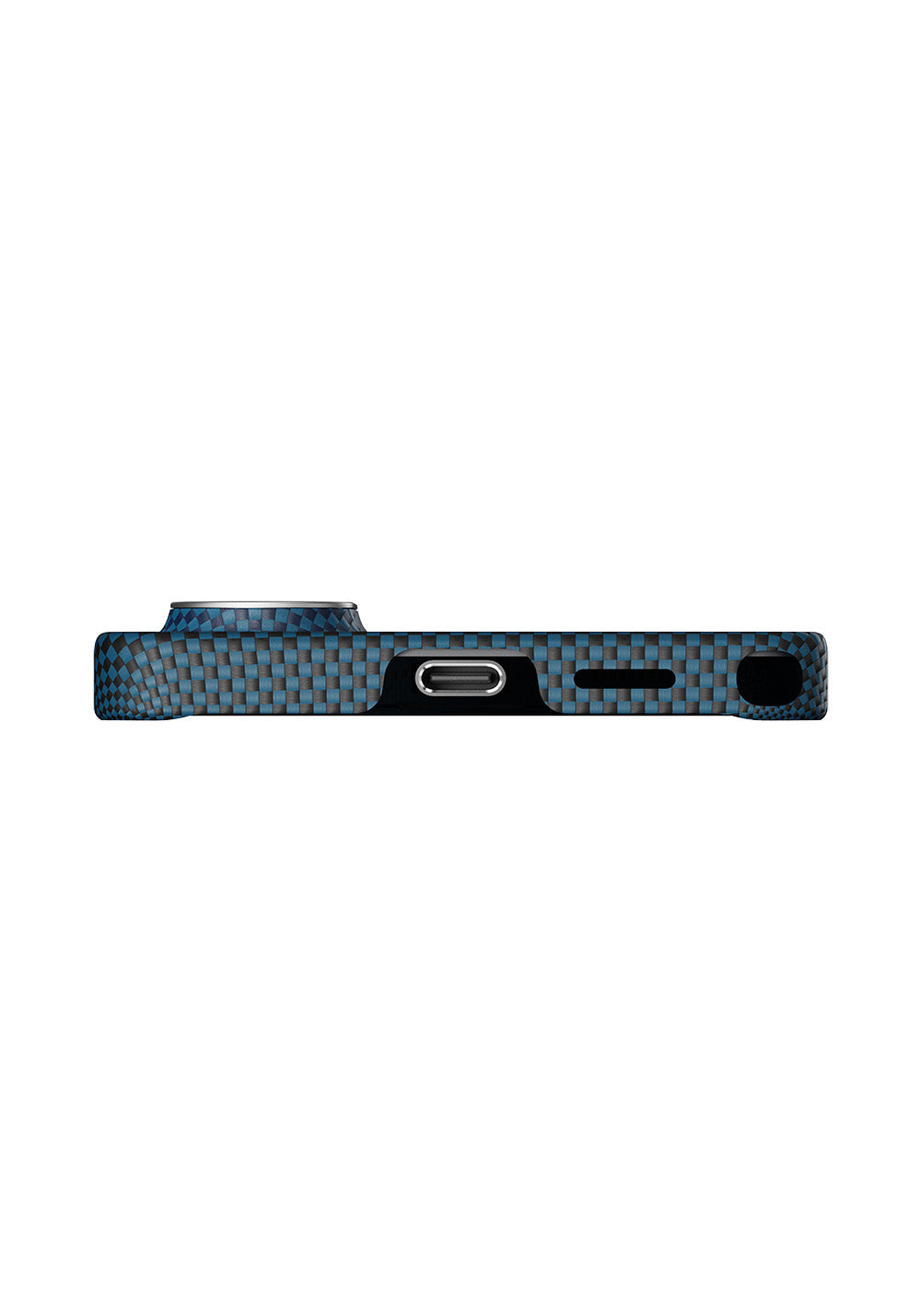 Galaxy S26 Ultra Kılıf Manyetik Şarj Uyumlu Aramid Karbon Fiber Pitaka Tactile Woven Sunset-Moonrise Serisi Kapak