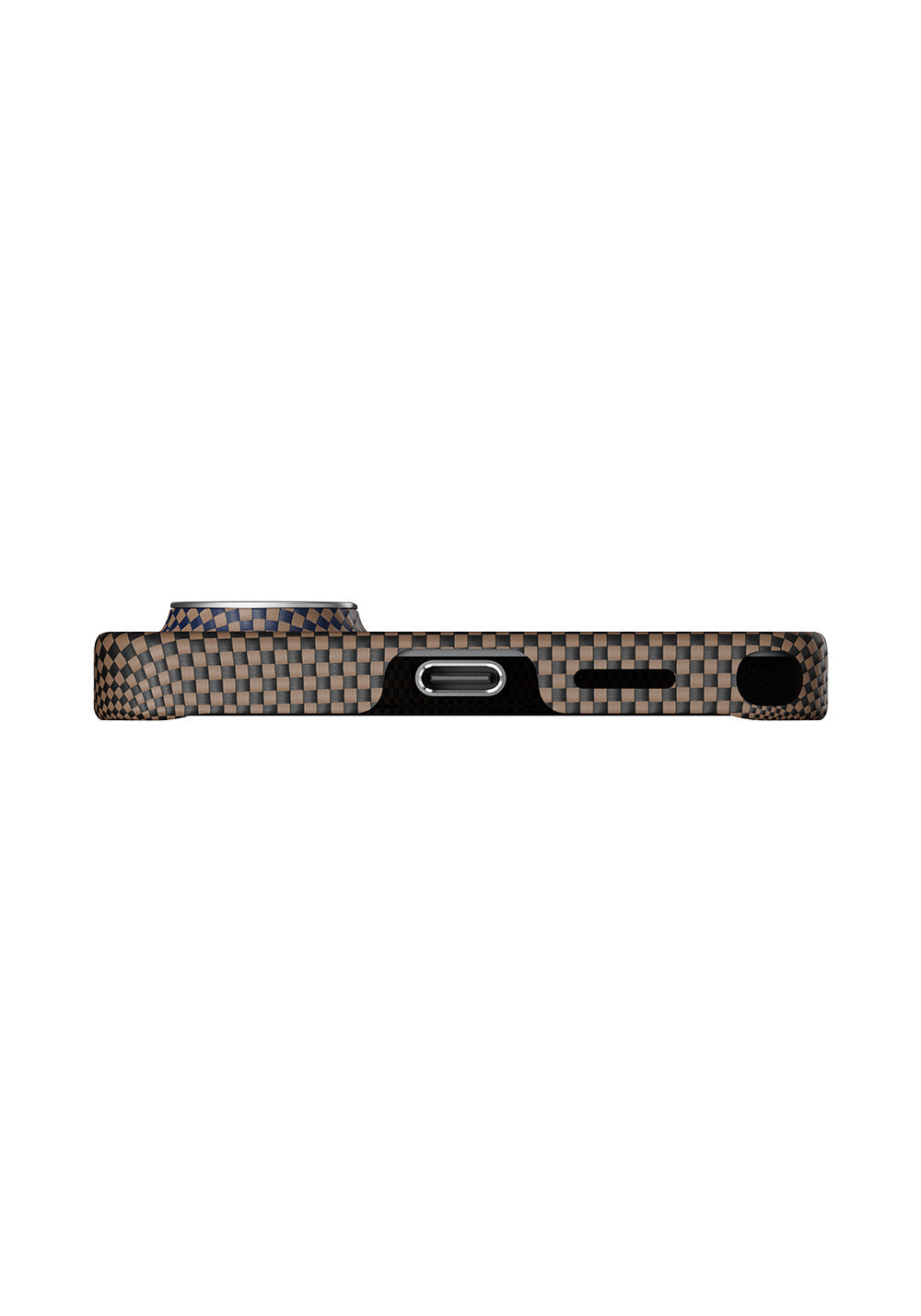 Galaxy S26 Ultra Kılıf Manyetik Şarj Uyumlu Aramid Karbon Fiber Pitaka Tactile Woven Sunset-Moonrise Serisi Kapak
