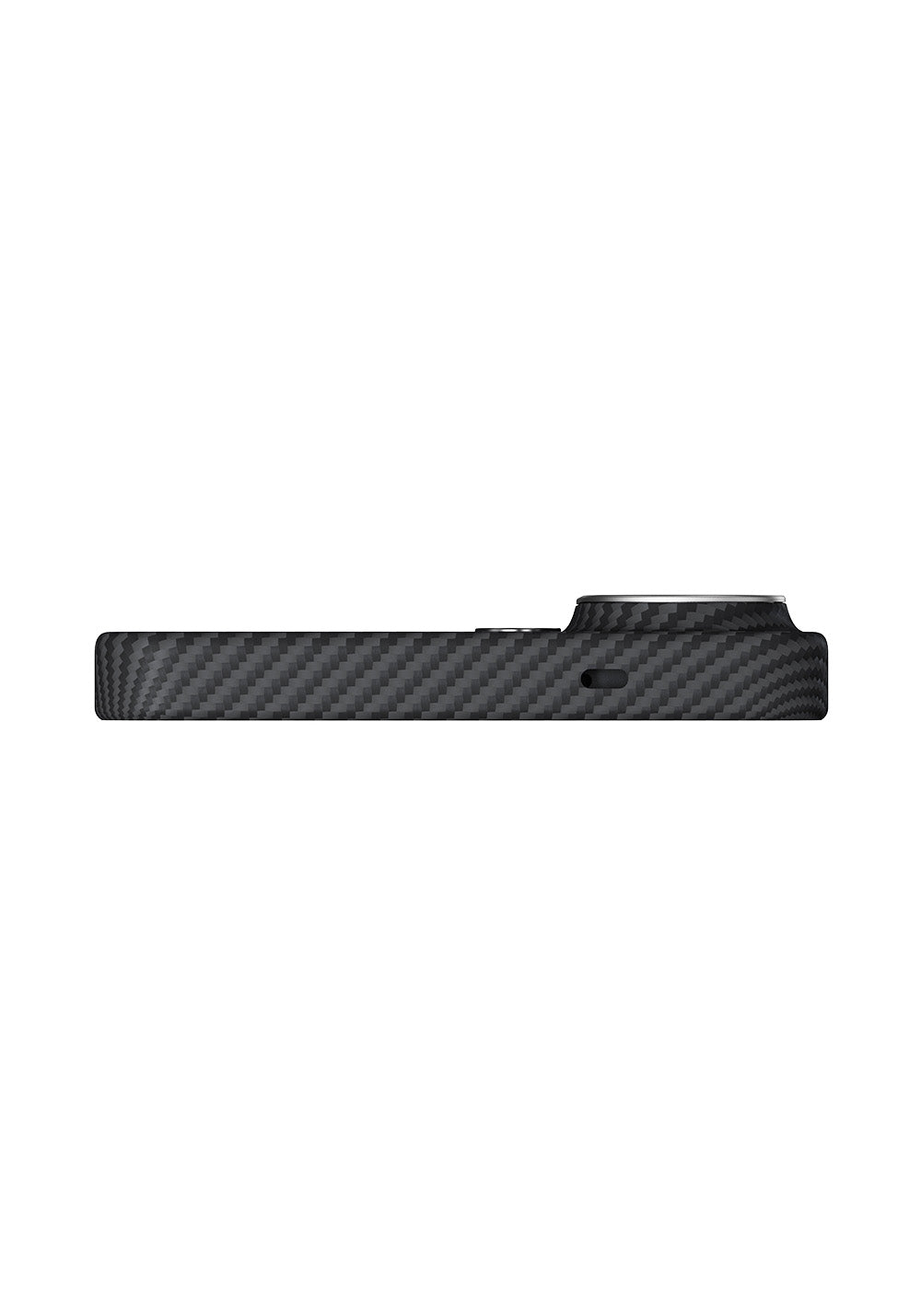 Galaxy S26 Ultra Kılıf Manyetik Şarj Uyumlu 600D Aramid Karbon Fiber Pitaka Ultra-Slim Classic Serisi Black-Grey Twill Kapak