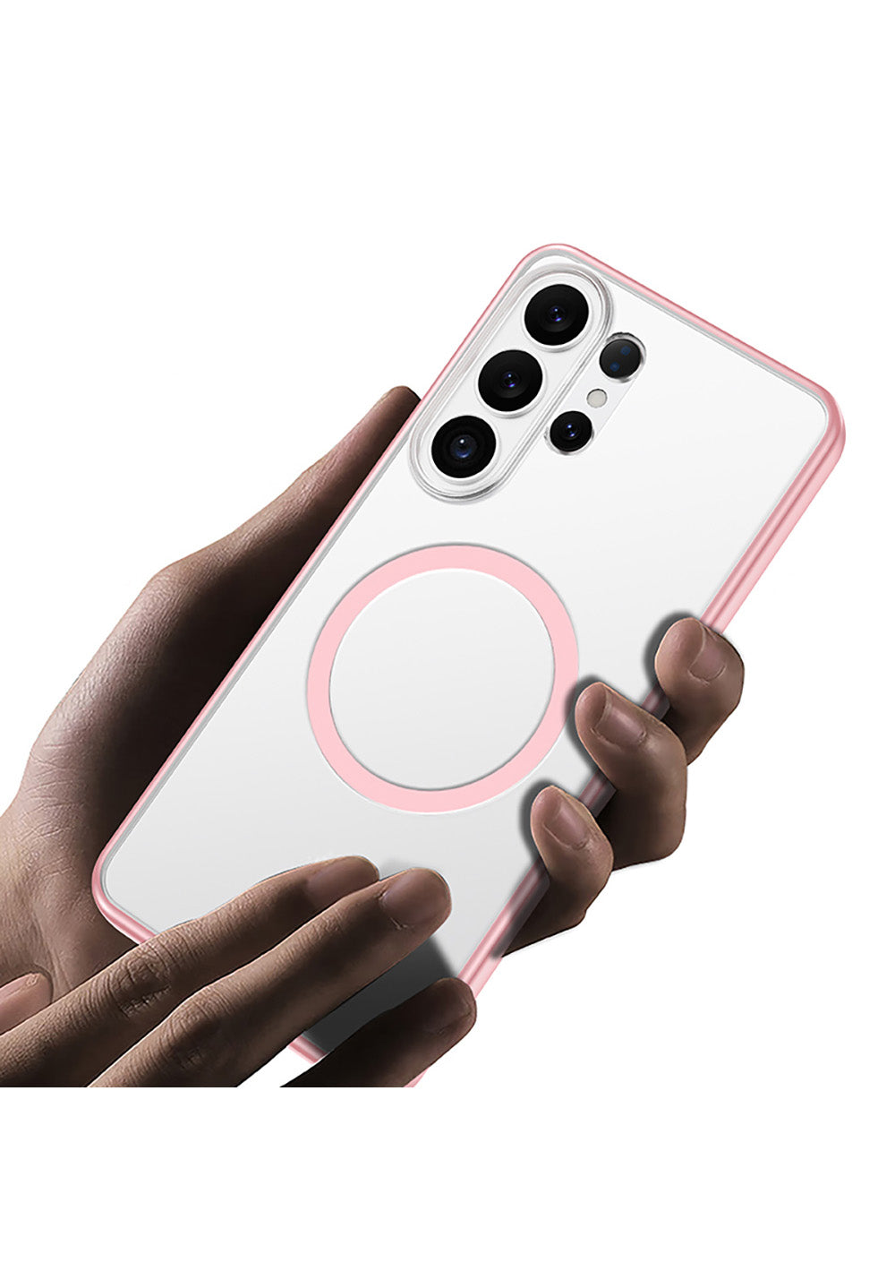 Galaxy S26 Ultra Kılıf Manyetik Şarj Uyumlu Mat Arka Yüzey Wlons Lola Kapak