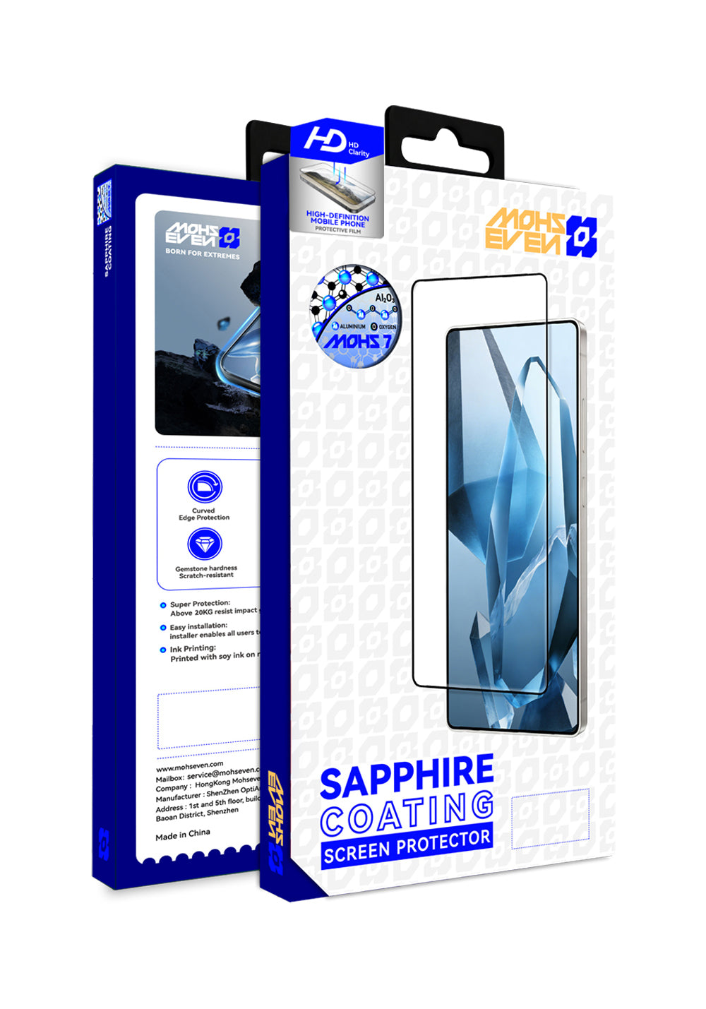 Galaxy S26 Ultra Mohseven Safir Coating HD Temperli Cam Ekran Koruyucu