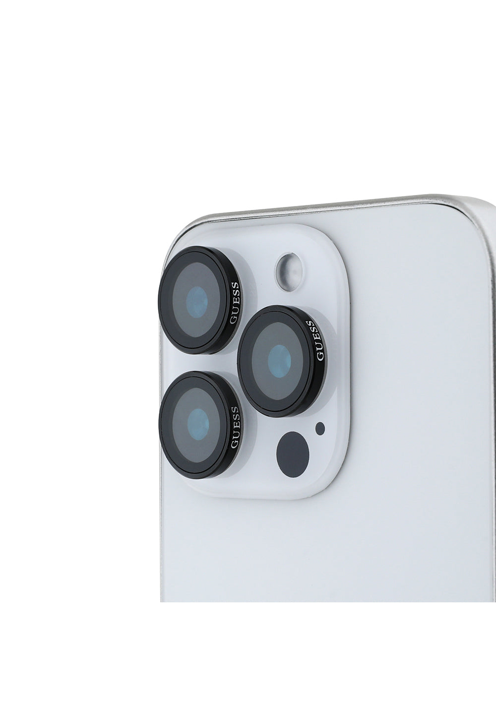 Apple iPhone 17 Pro Max Guess Orijinal Lisanslı Metal Kamera Lens Koruyucu