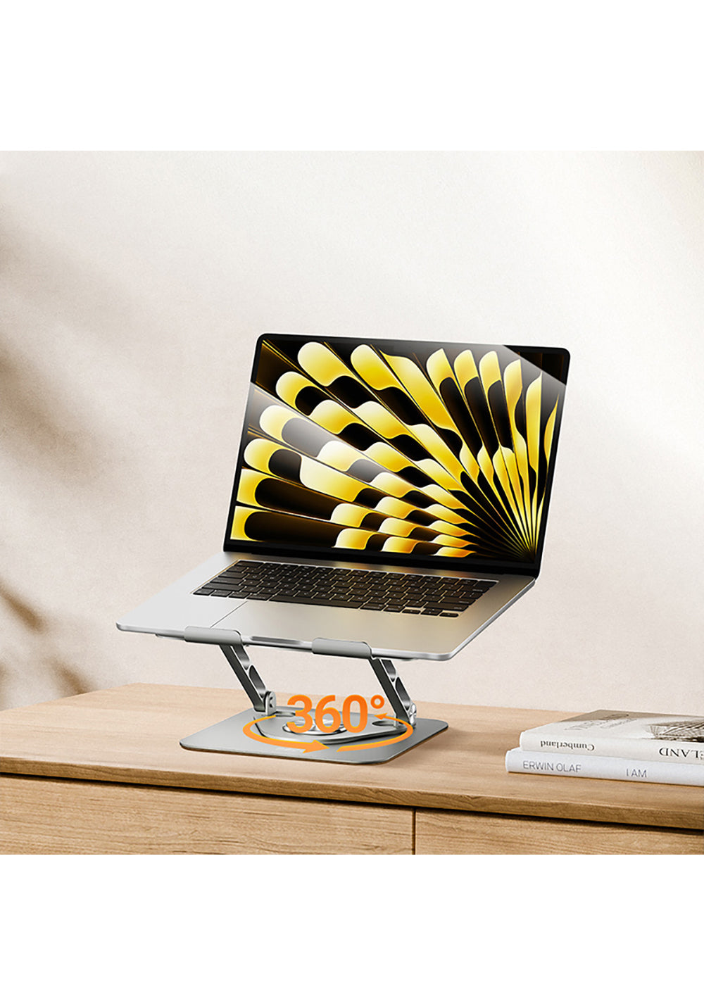 Recci RHO-M25 360 Derece Dönebilen Katlanabilir Laptop Standı