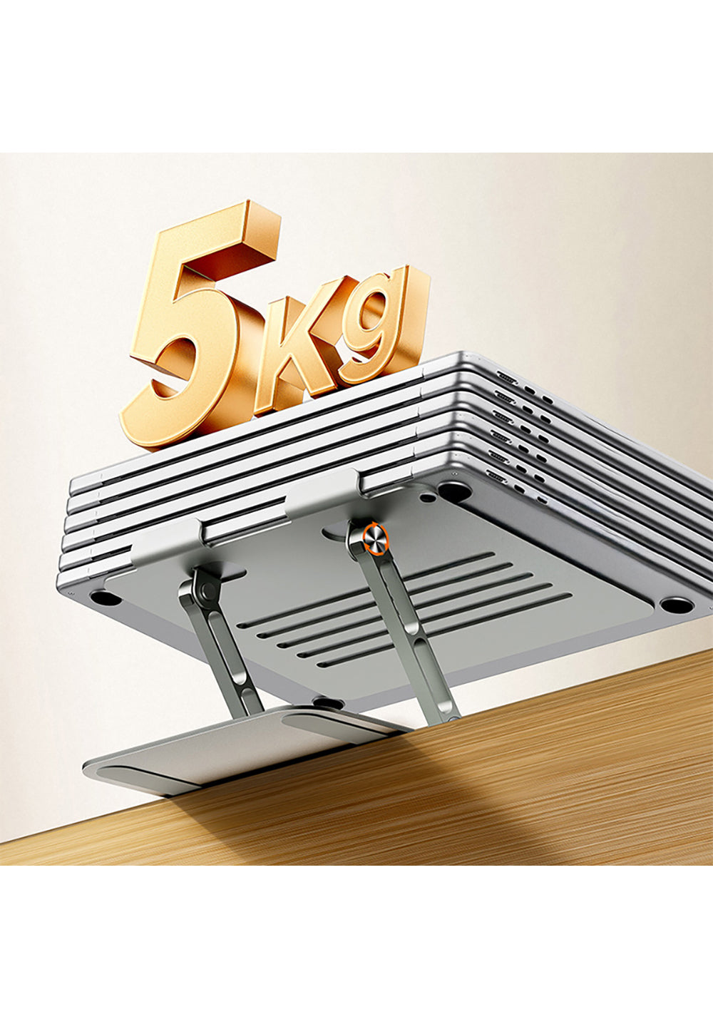 Recci RHO-M25 360 Derece Dönebilen Katlanabilir Laptop Standı