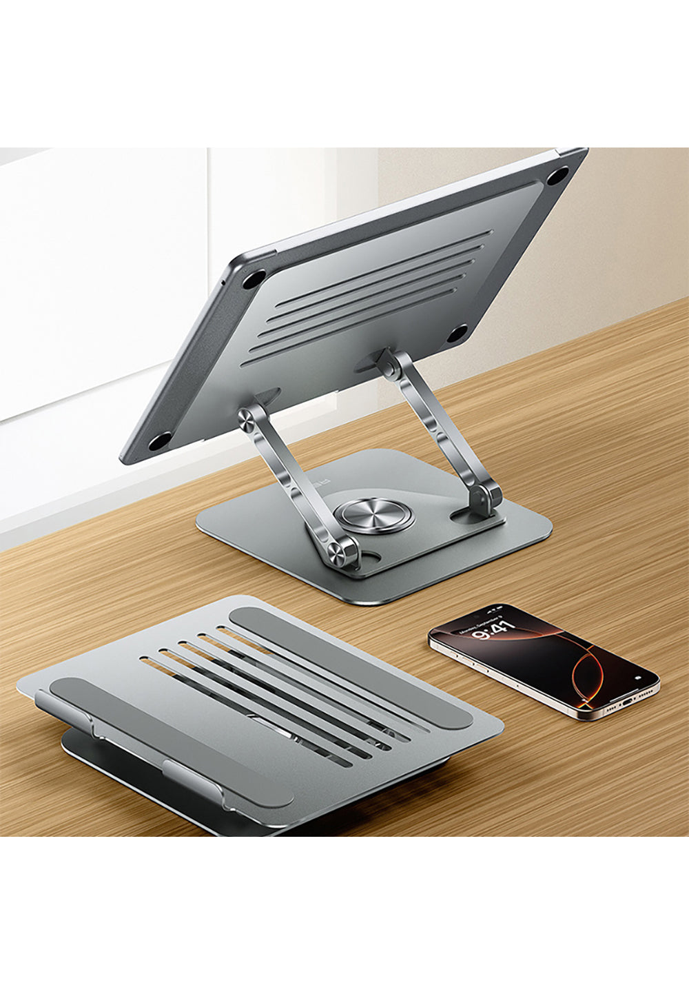 Recci RHO-M25 360 Derece Dönebilen Katlanabilir Laptop Standı
