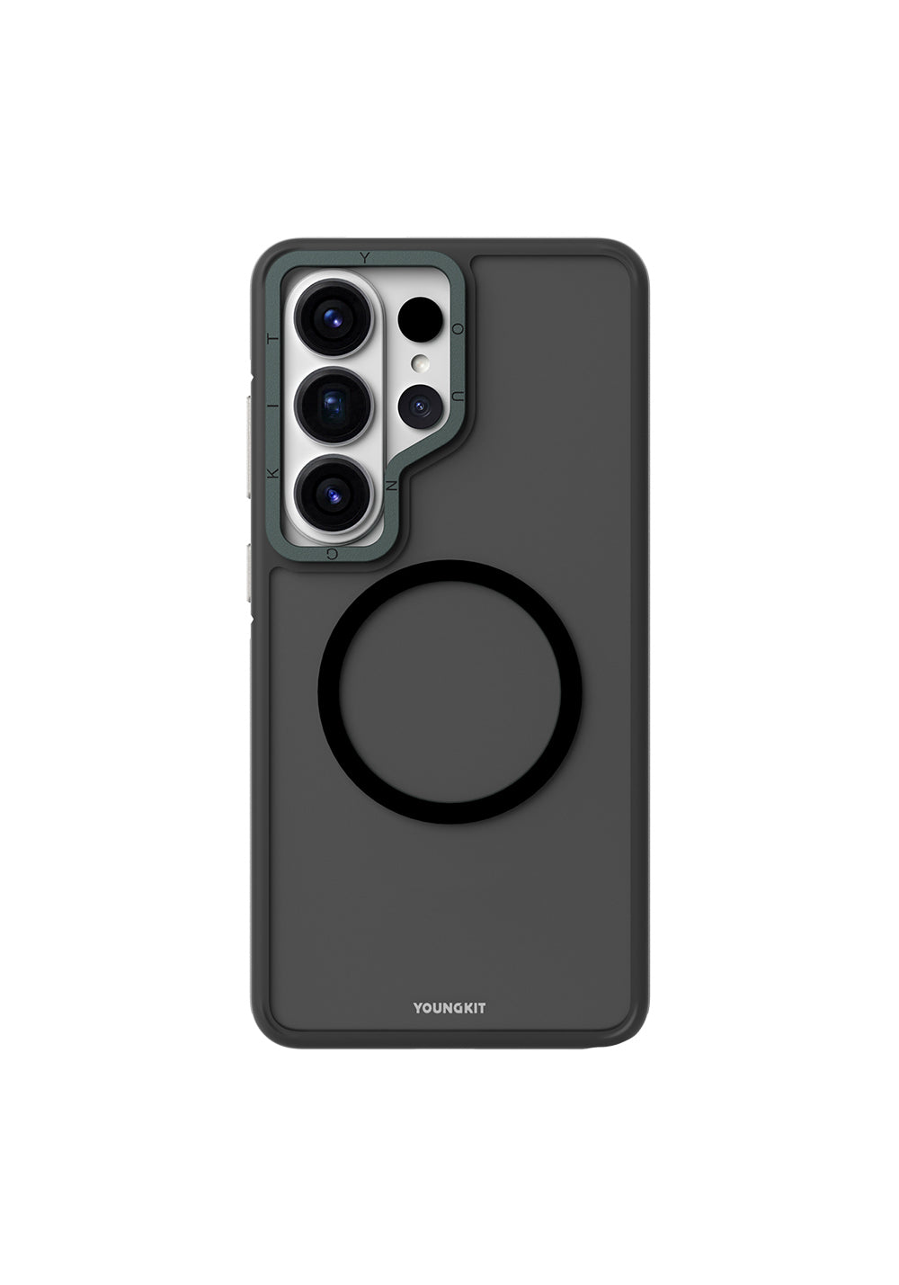 Galaxy S26 Ultra Kılıf Manyetik Şarj Uyumlu Youngkit Rock Sand Serisi Kapak