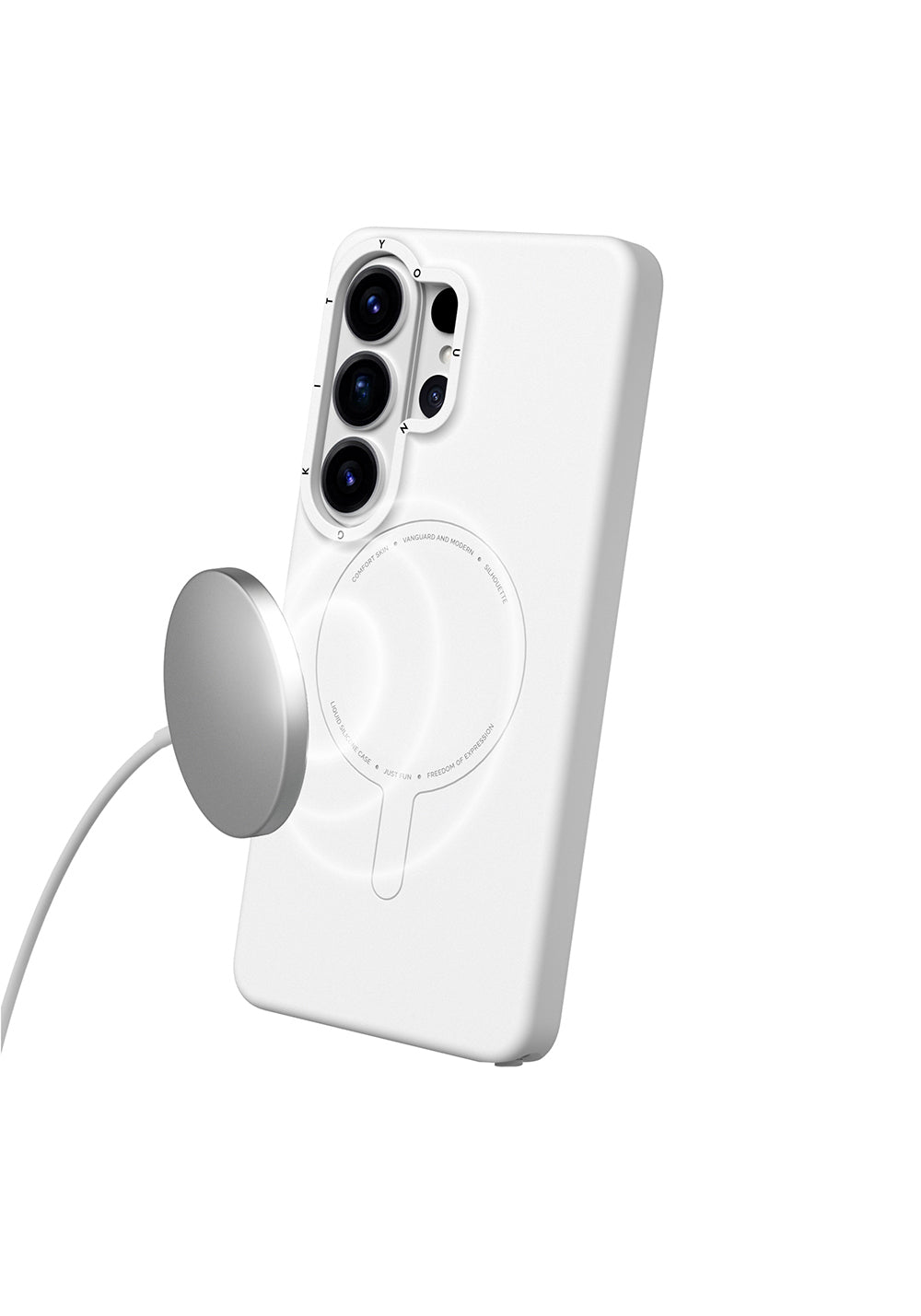 Galaxy S26 Ultra Kılıf M-Safe Şarj Özellikli Youngkit Morandi Serisi Kapak