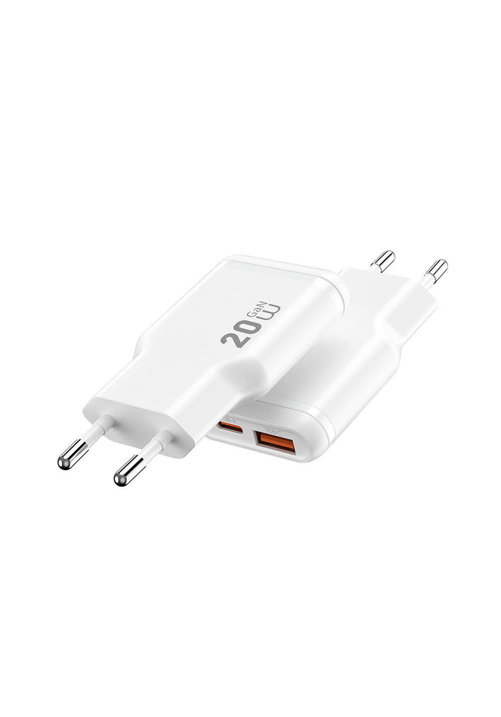 Wiwu Wi-G032 Essen Slim Serisi GaN Tech PD Hızlı Şarj Özellikli Şarj Başlığı 20W
