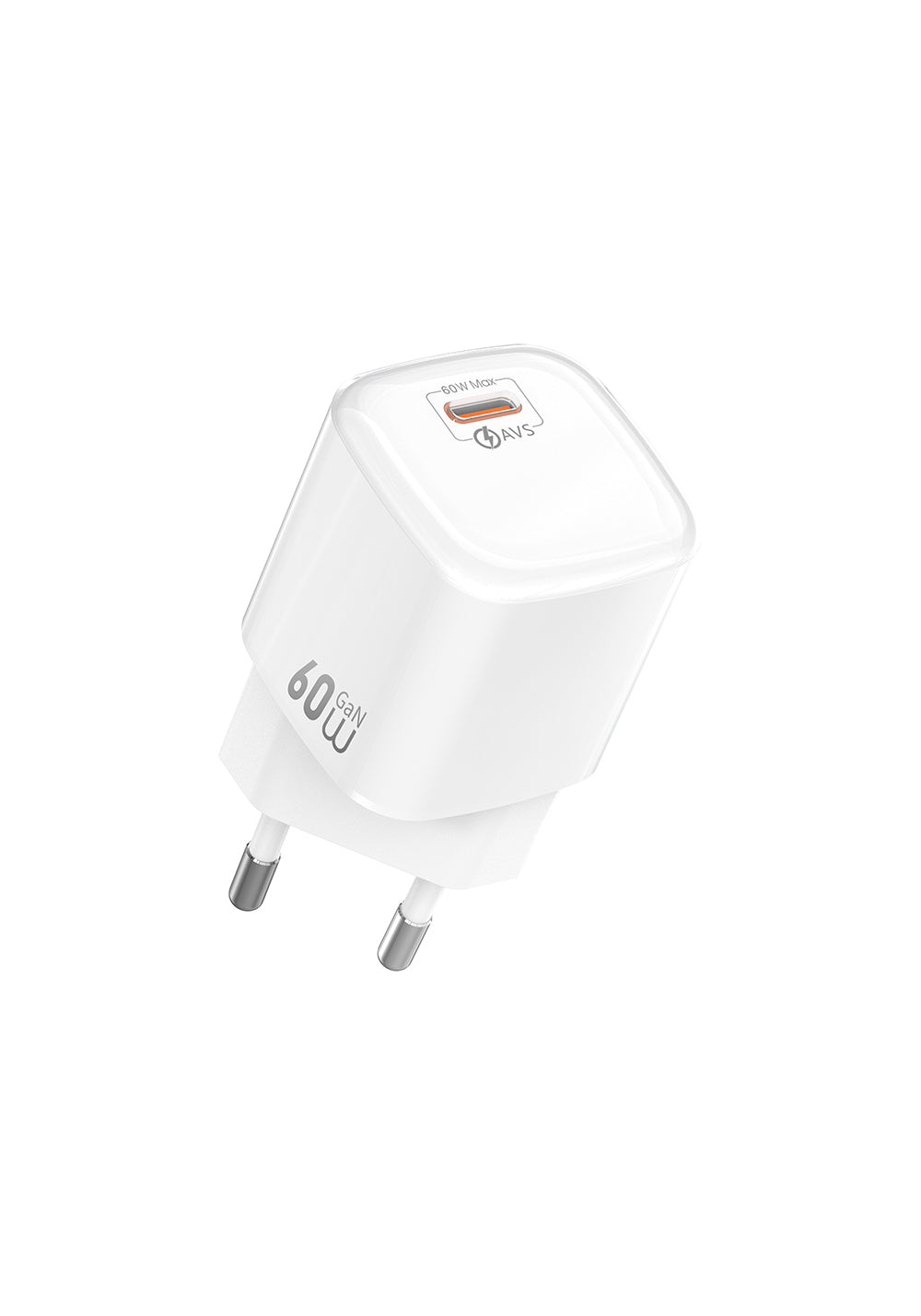 Wiwu Wi-G037 Jade Dynamic Serisi AVS Özellikli GaN Tech PD Hızlı Şarj Özellikli Şarj Başlığı 60W