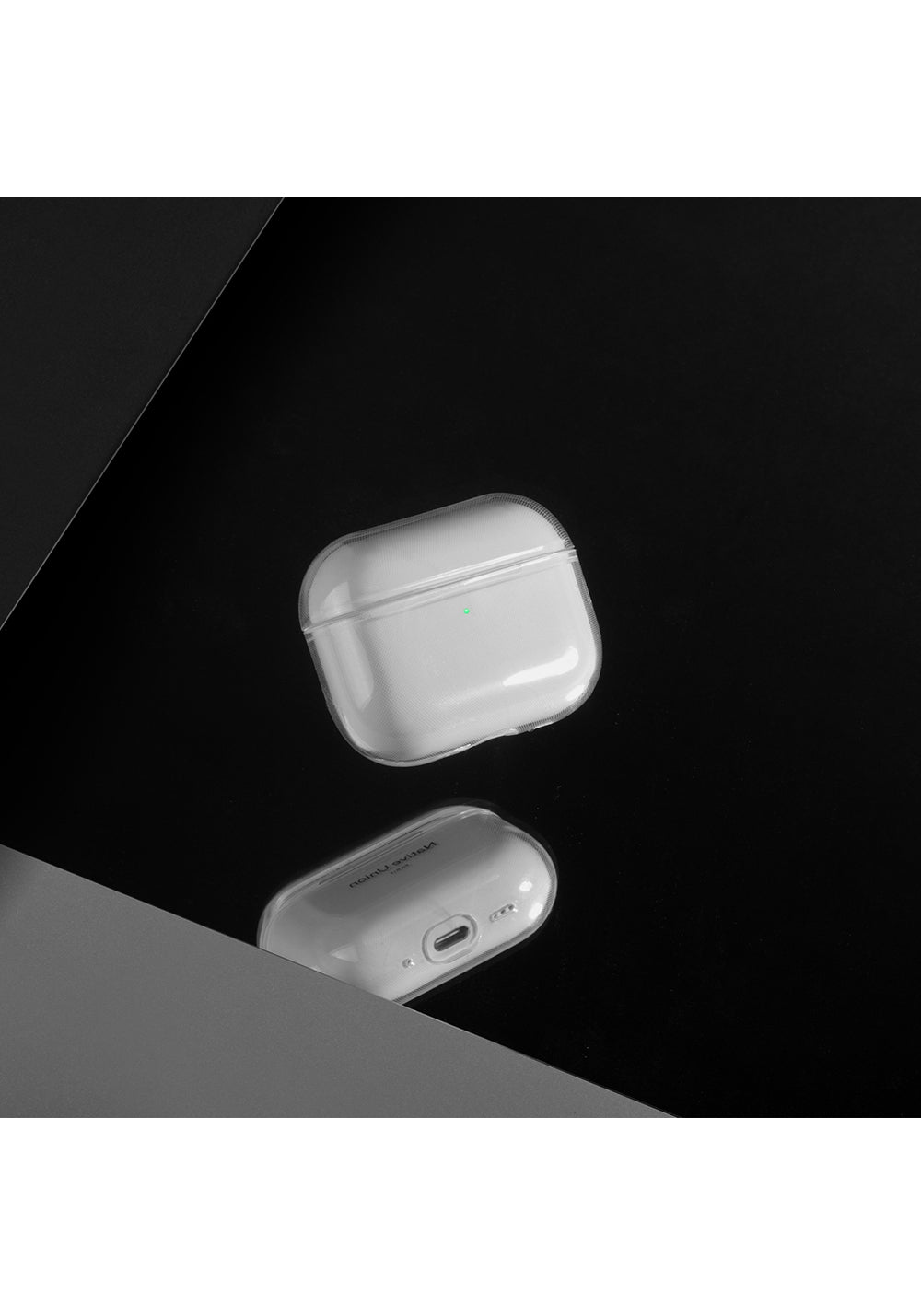 Apple AirPods Pro 3 Kılıf Qi M-Safe Şarj Özellikli Native Union Clear Serisi Silikon Kapak
