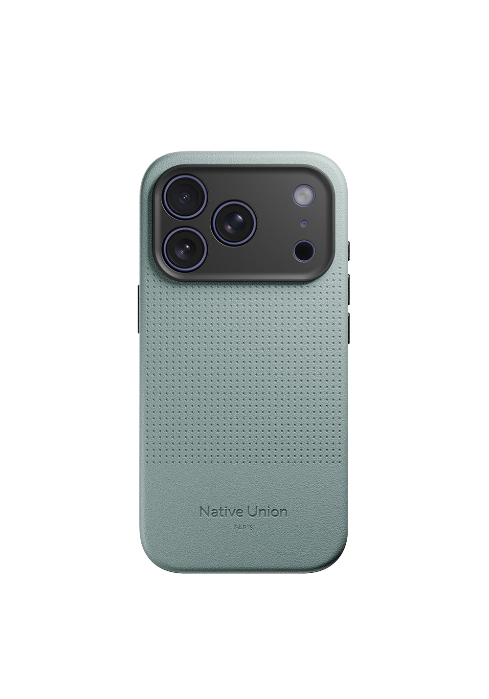 Apple iPhone 17 Pro Kılıf Manyetik Şarj Uyumlu Deri Dokulu Native Union 2025 Active Serisi Kapak