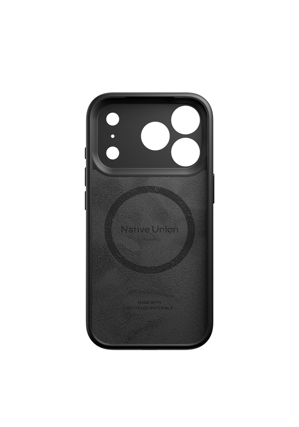 Apple iPhone 17 Pro Kılıf Manyetik Şarj Uyumlu Deri Dokulu Native Union 2025 Active Serisi Kapak