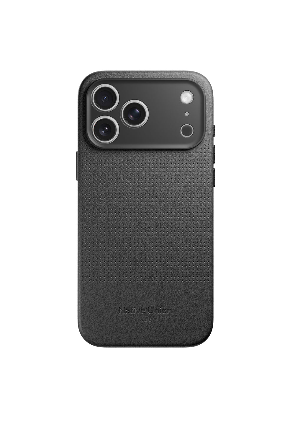 Apple iPhone 17 Pro Max Kılıf Manyetik Şarj Uyumlu Deri Dokulu Native Union 2025 Active Serisi Kapak
