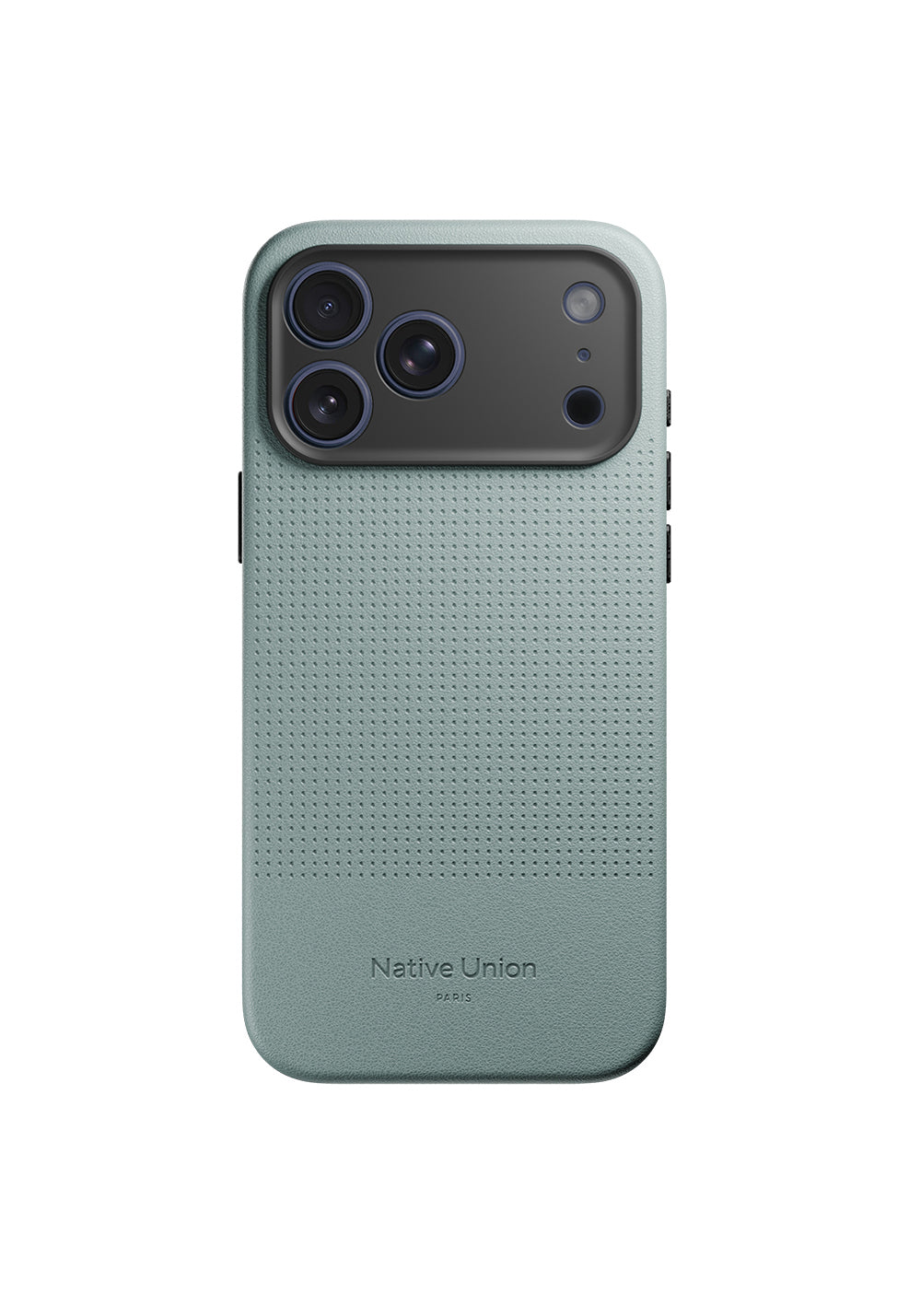 Apple iPhone 17 Pro Max Kılıf Manyetik Şarj Uyumlu Deri Dokulu Native Union 2025 Active Serisi Kapak